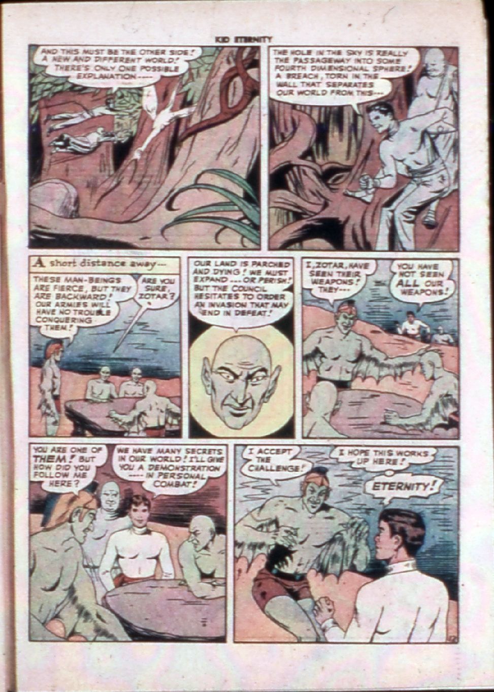 Read online Kid Eternity (1946) comic -  Issue #10 - 47