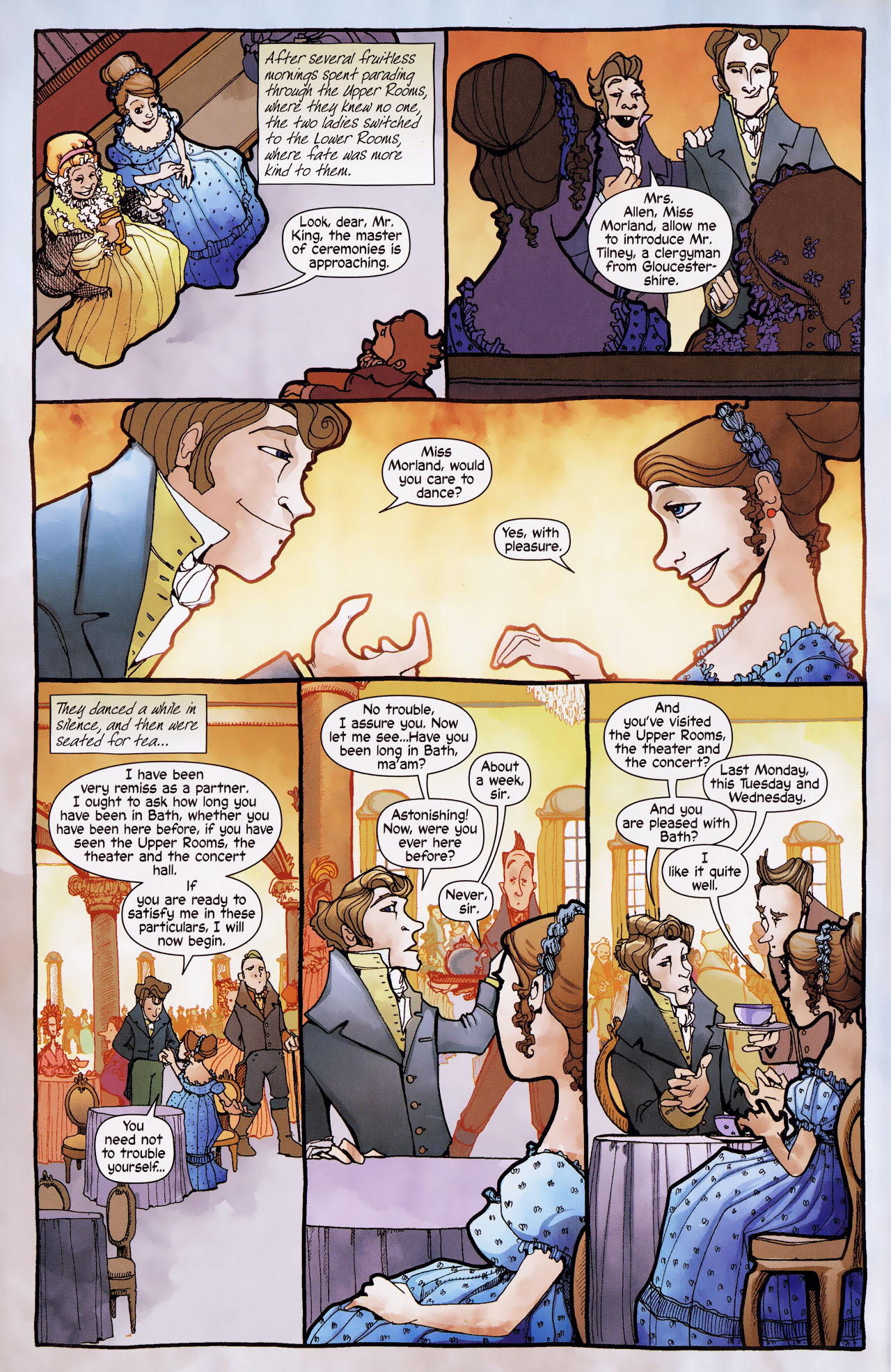 Read online Northanger Abbey comic -  Issue #1 - 6