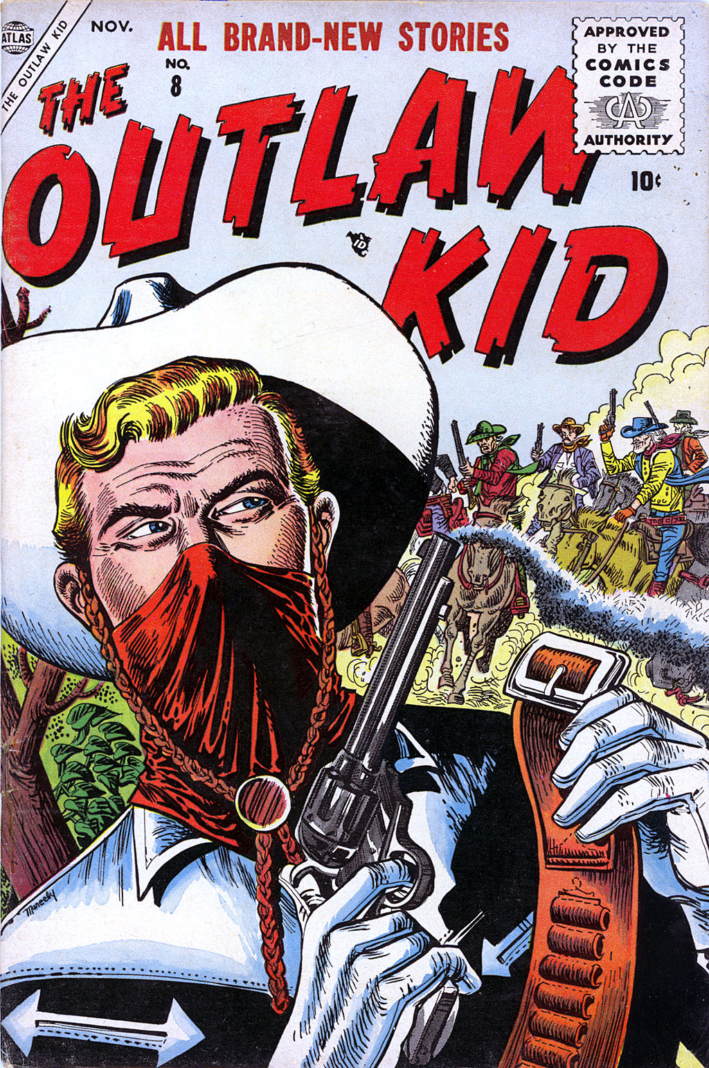 Read online The Outlaw Kid (1954) comic -  Issue #8 - 1