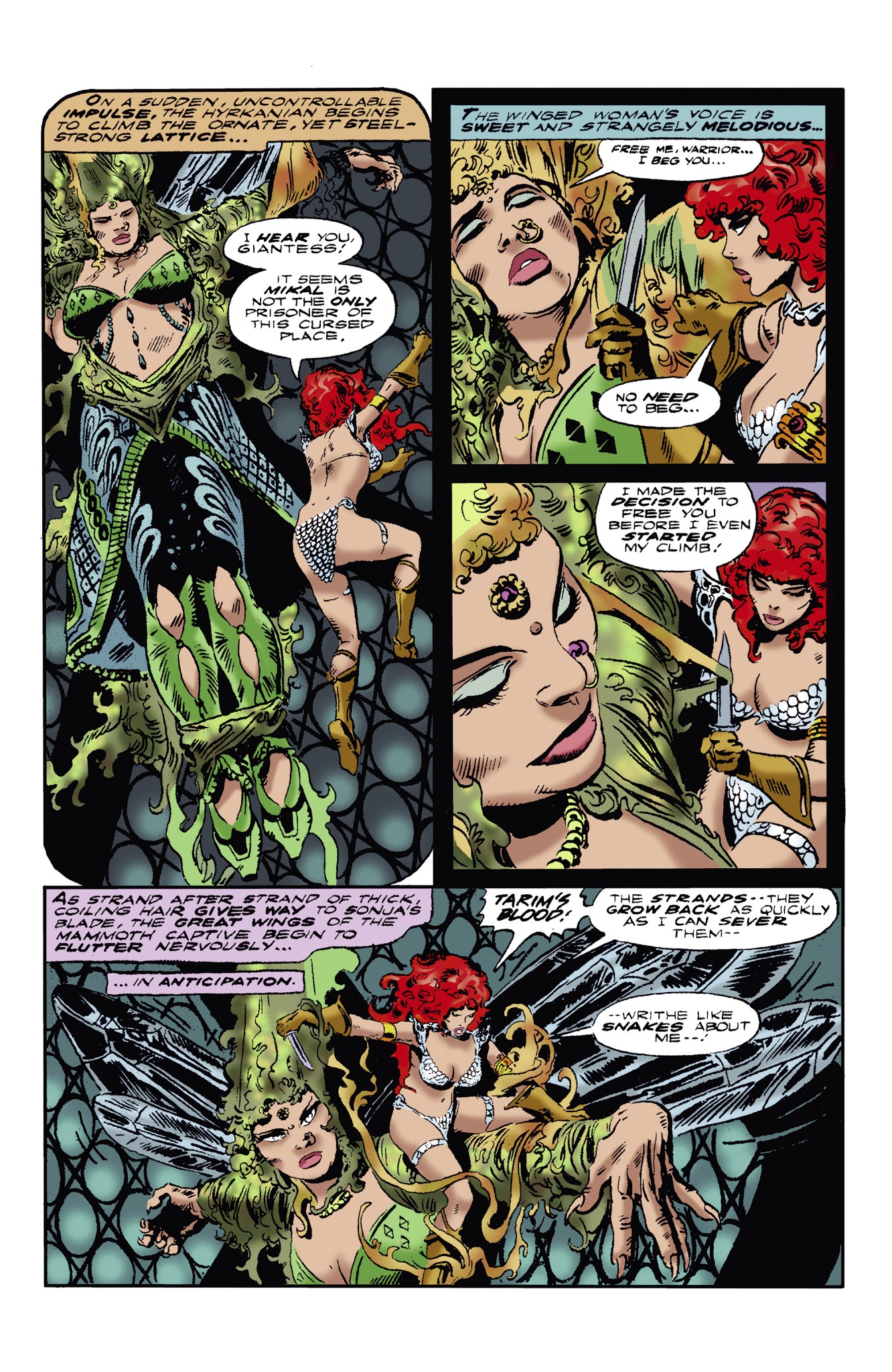 Read online The Adventures of Red Sonja comic -  Issue # TPB 2 - 99