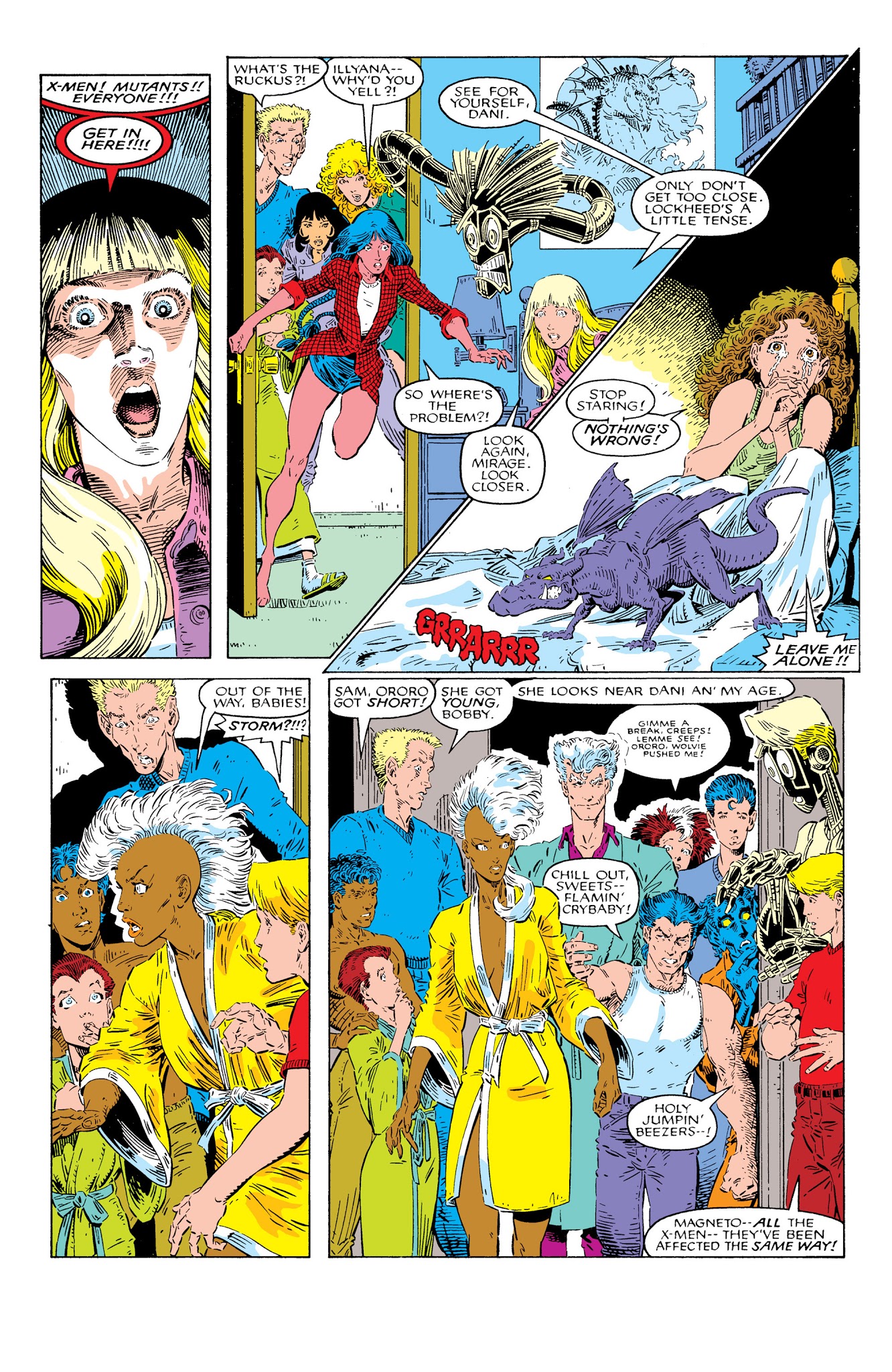 Read online New Mutants Classic comic -  Issue # TPB 6 - 155