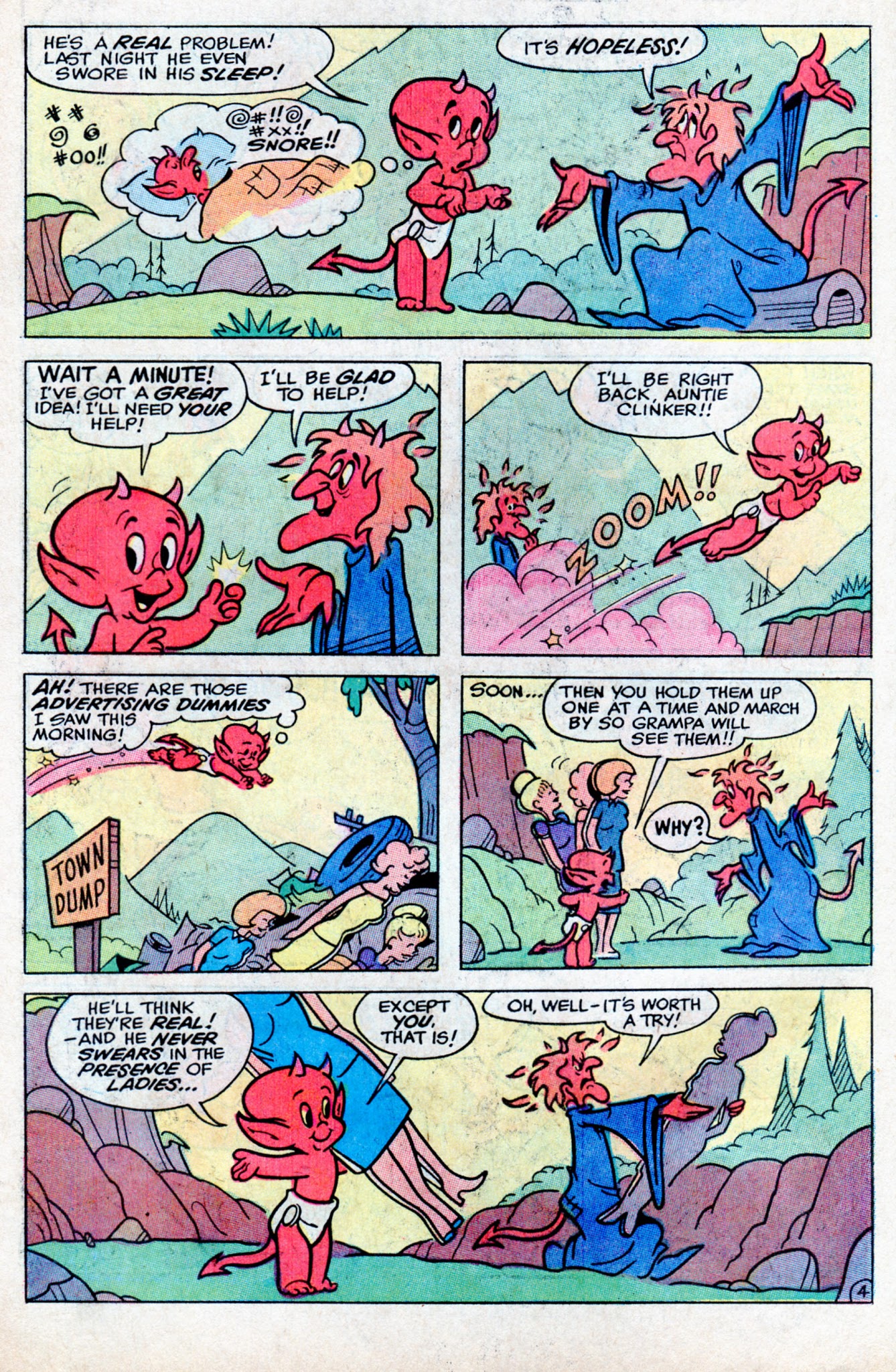 Read online Hot Stuff, the Little Devil comic -  Issue #110 - 22