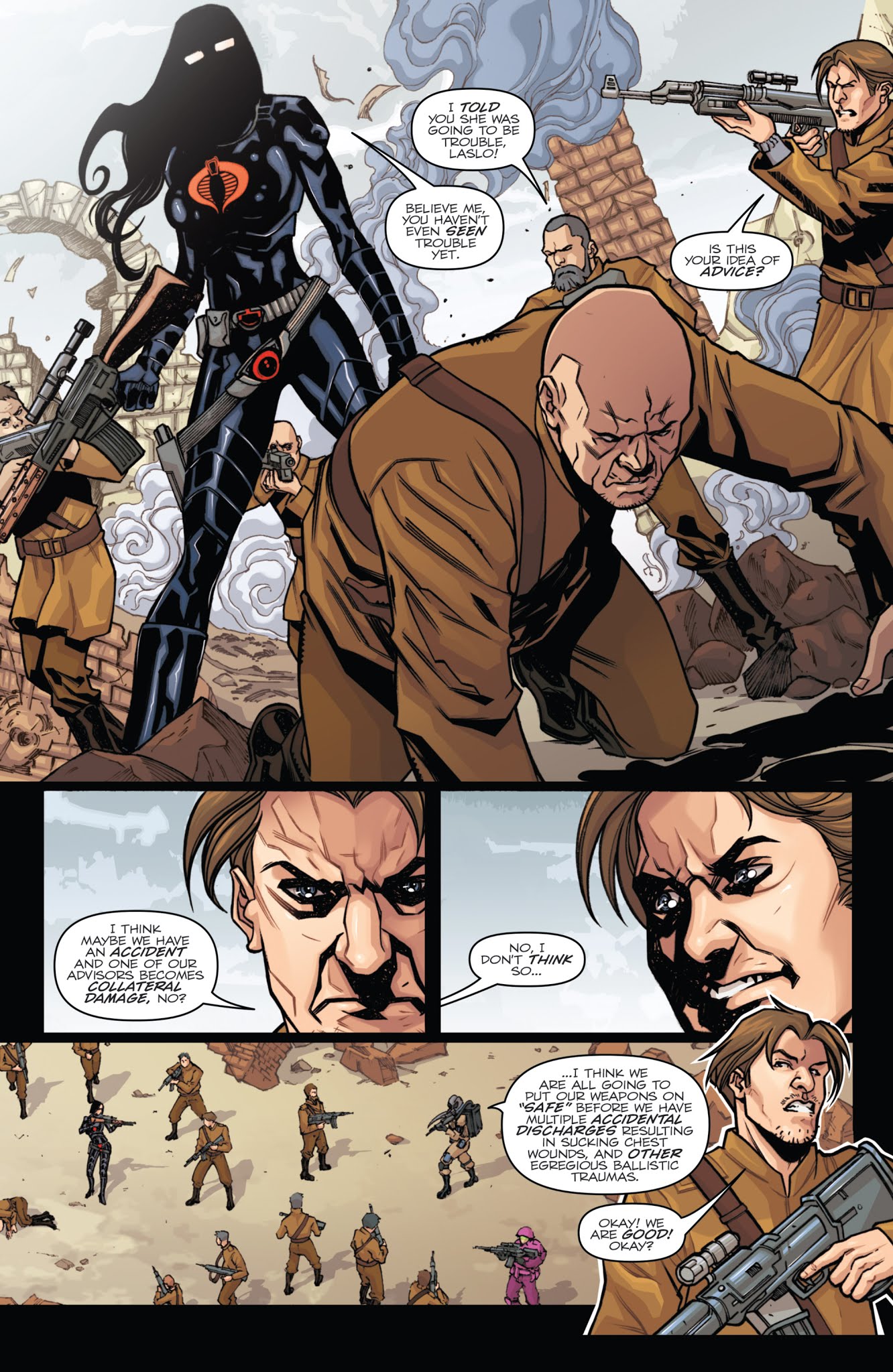 Read online G.I. Joe: A Real American Hero comic -  Issue #252 - 5