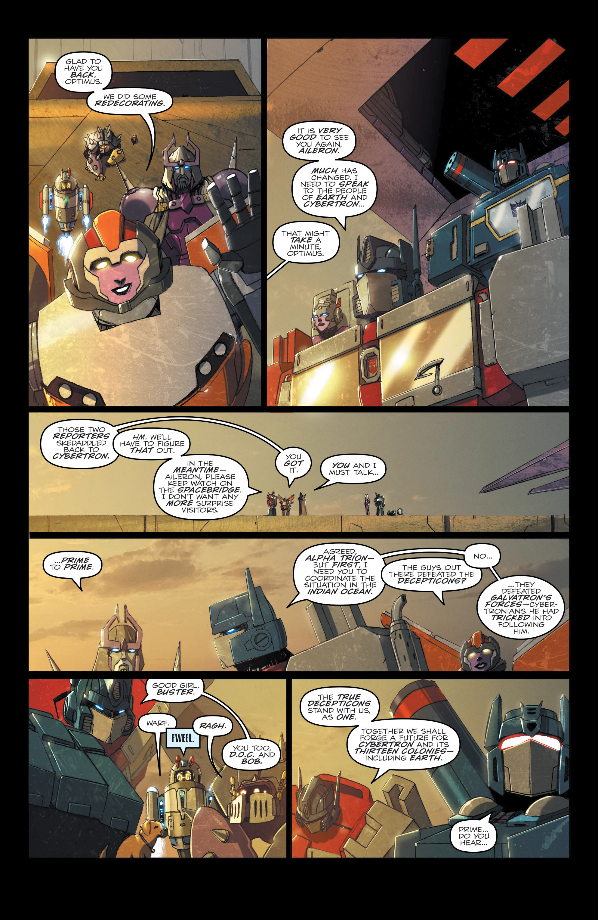 Read online The Transformers: Titans Return comic -  Issue # Full - 14