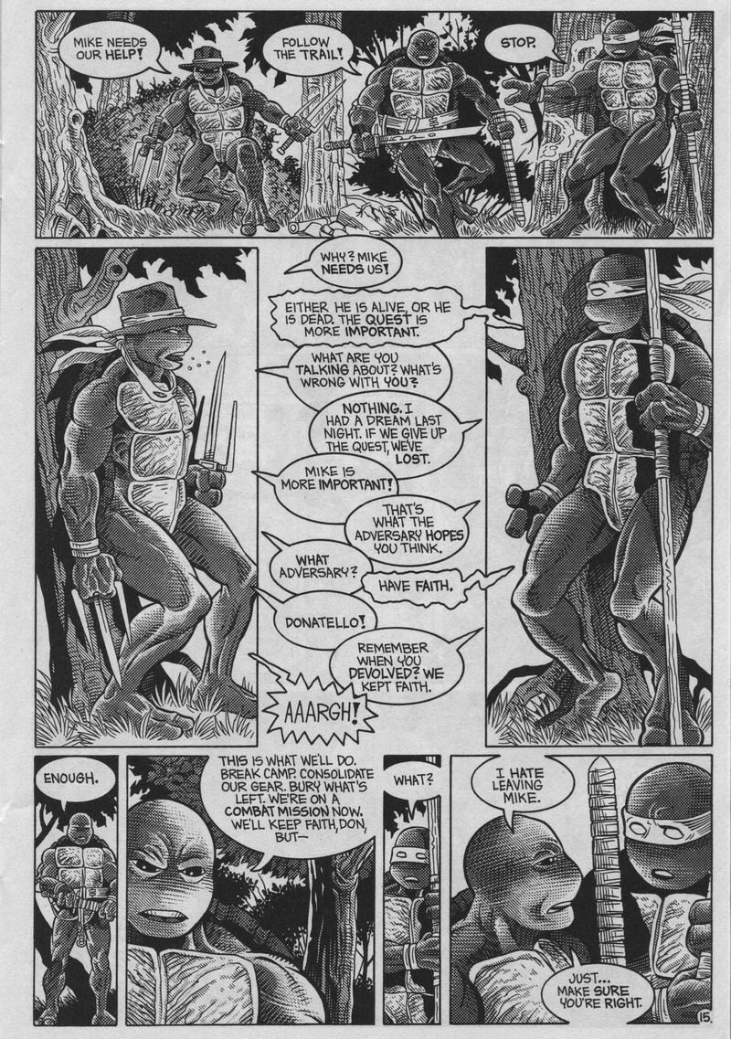 Read online Teenage Mutant Ninja Turtles (1984) comic -  Issue #37 - 15