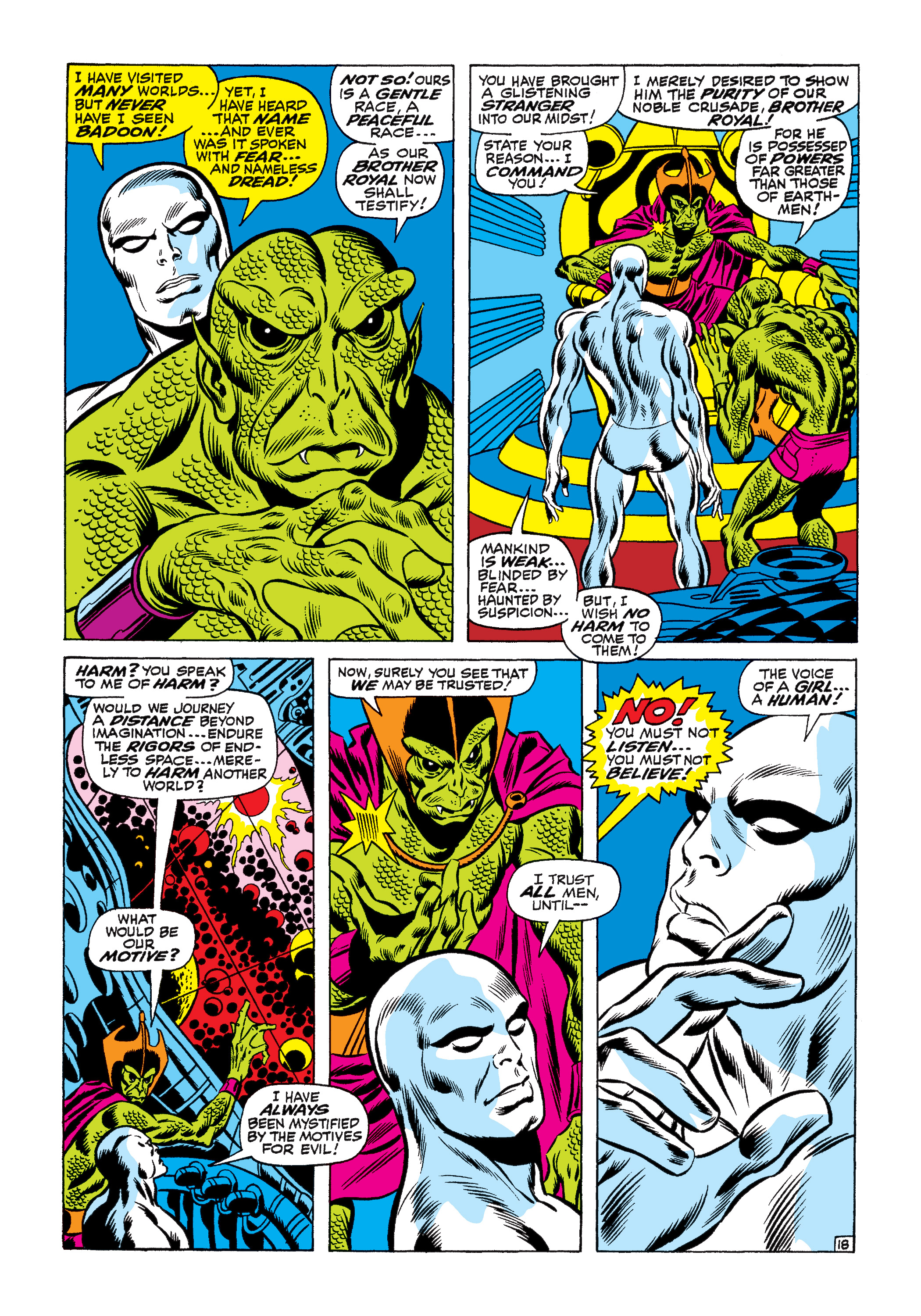Read online Marvel Masterworks: The Silver Surfer comic -  Issue # TPB 1 (Part 1) - 64