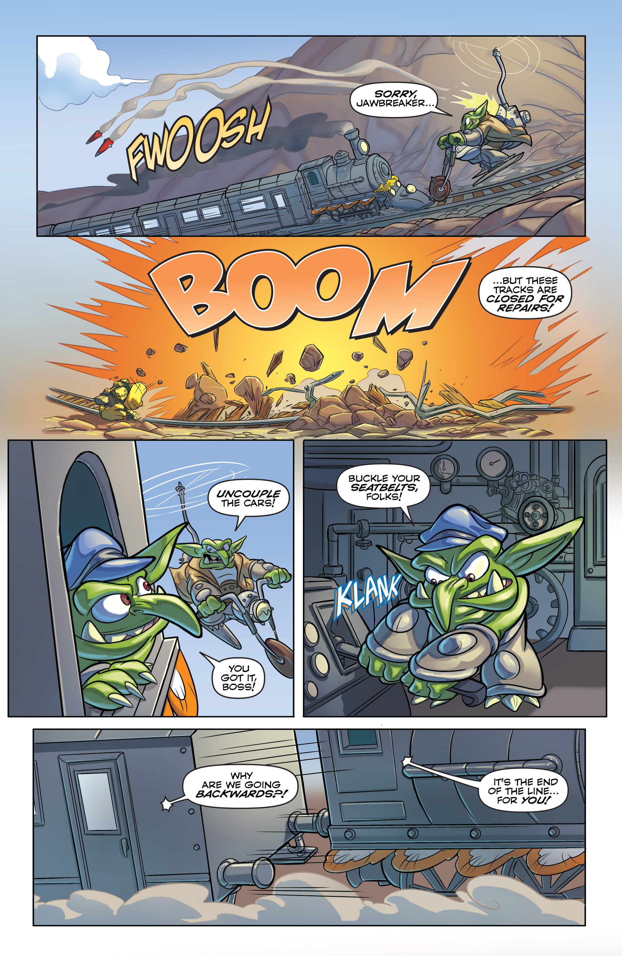 Read online Skylanders comic -  Issue #6 - 12