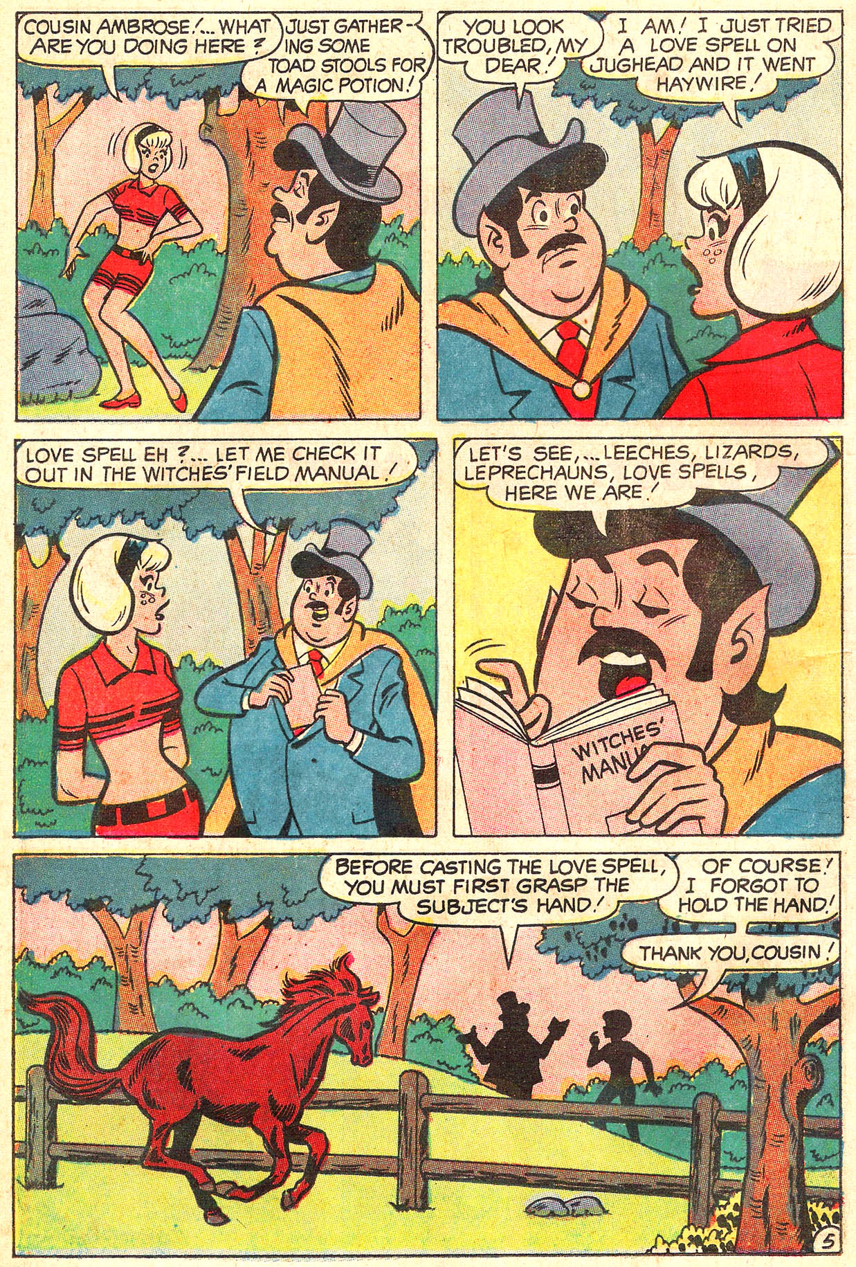 Read online Archie's TV Laugh-Out comic -  Issue #3 - 40