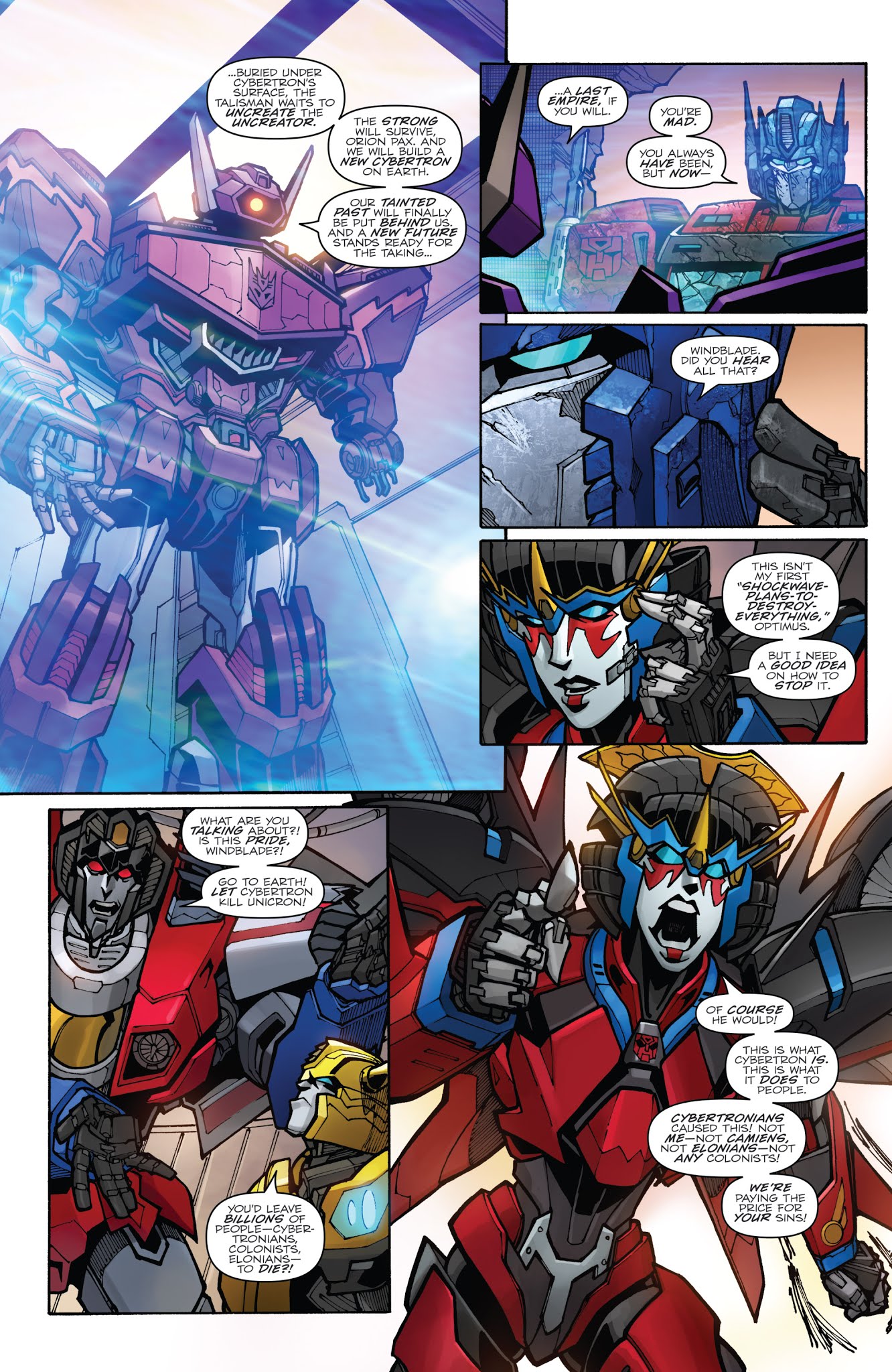 Read online Transformers: Unicron comic -  Issue #3 - 16