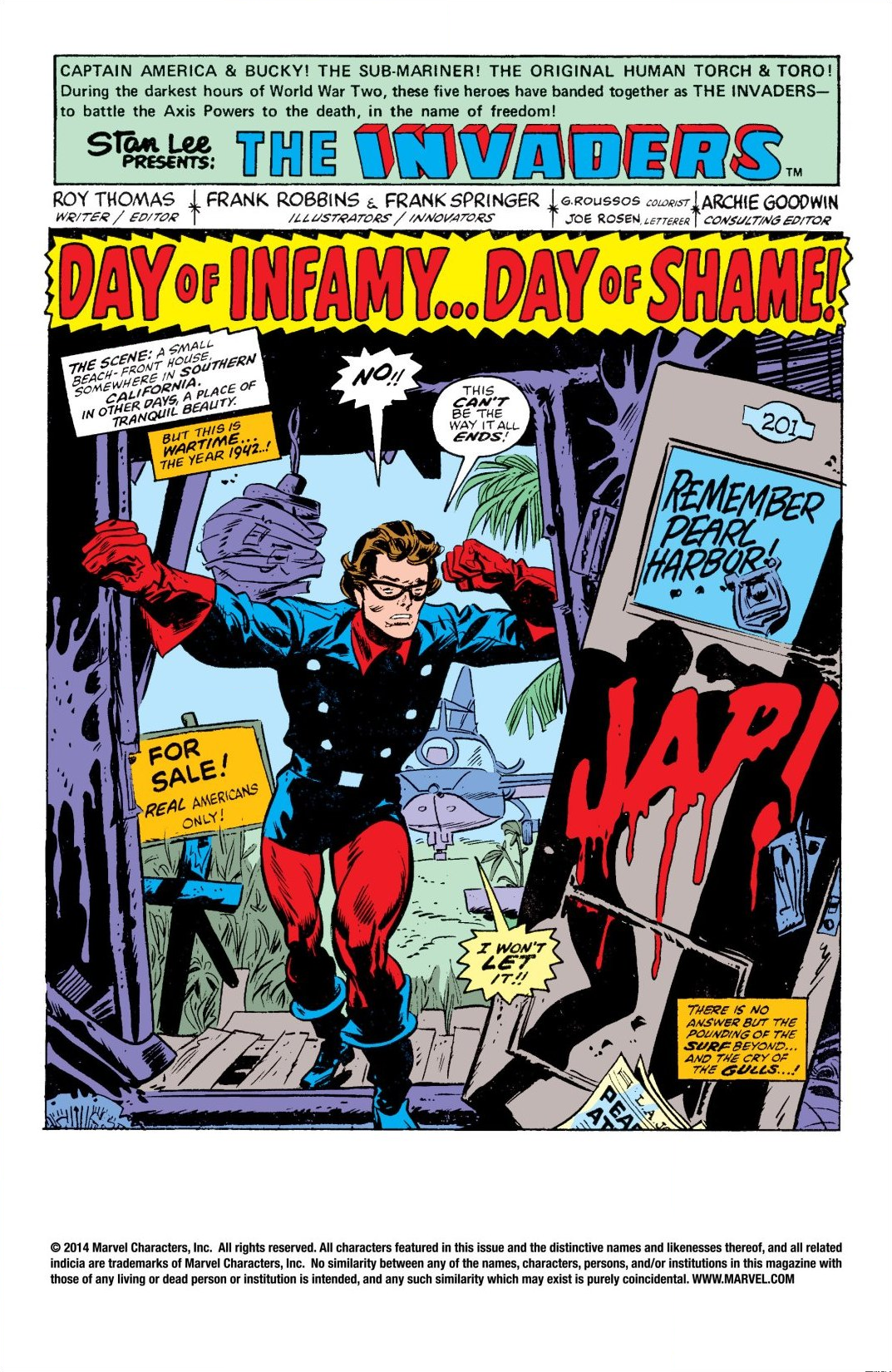 Read online The Invaders Classic comic -  Issue # TPB 2 (Part 1) - 40