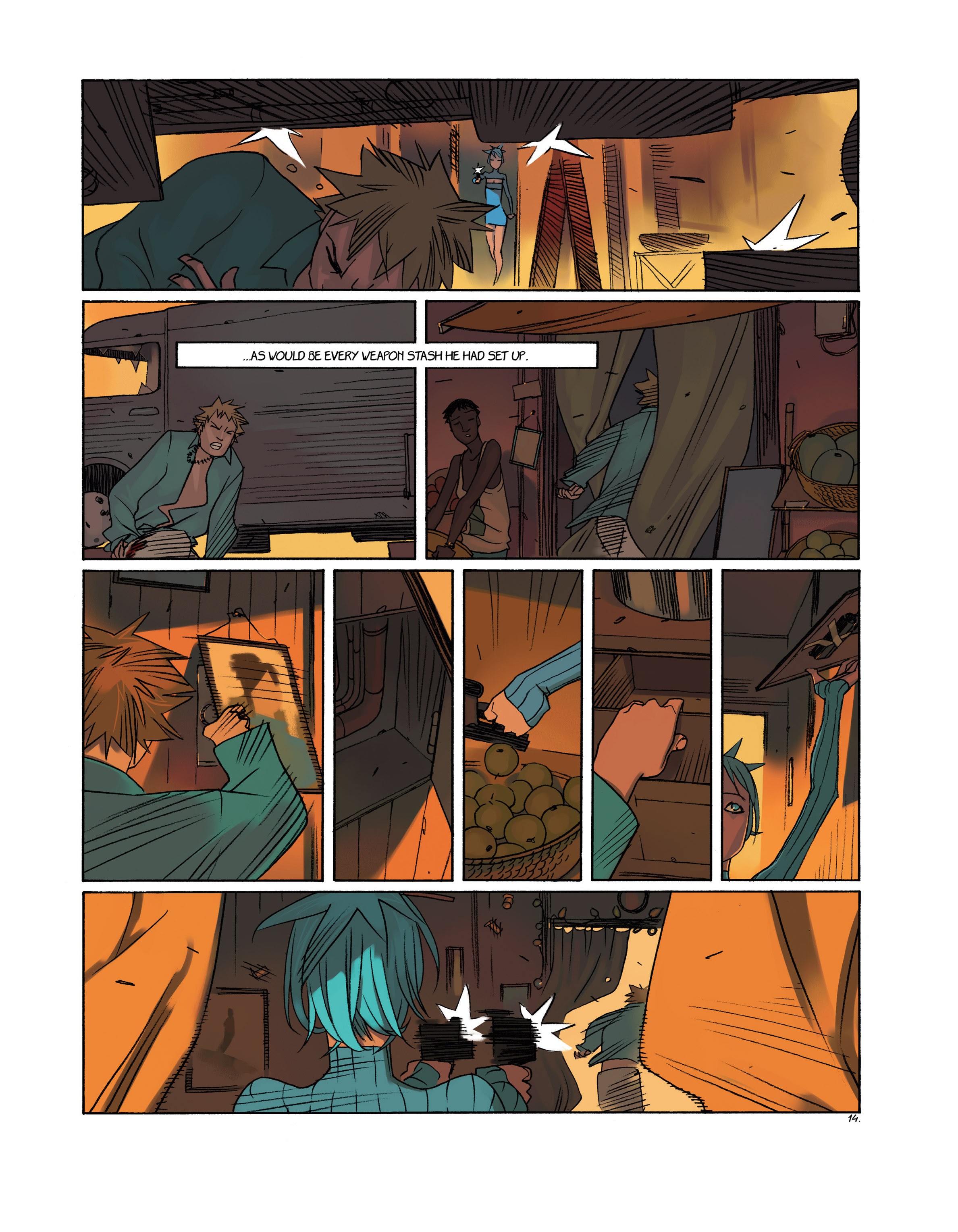 Read online Naja comic -  Issue #3 - 16