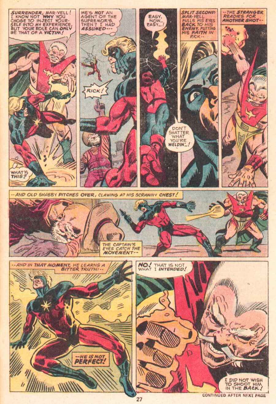 Captain Marvel (1968) Issue #42 #42 - English 17