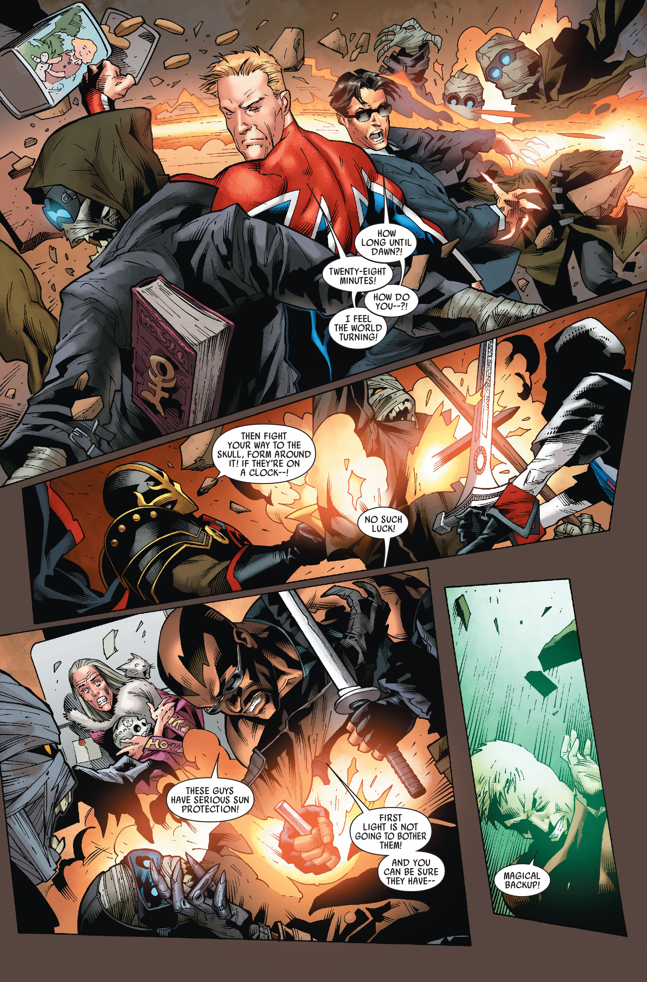 Read online Captain Britain and MI13 comic -  Issue #12 - 20