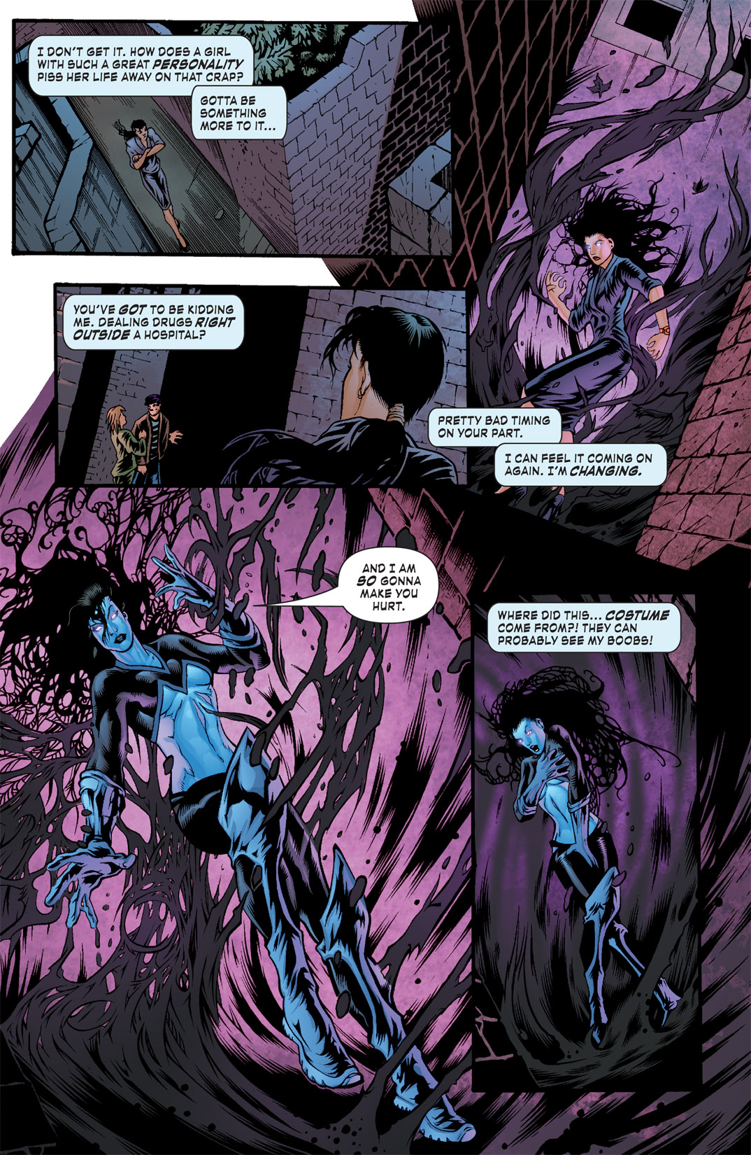 Read online Blacklight comic -  Issue #1 - 22