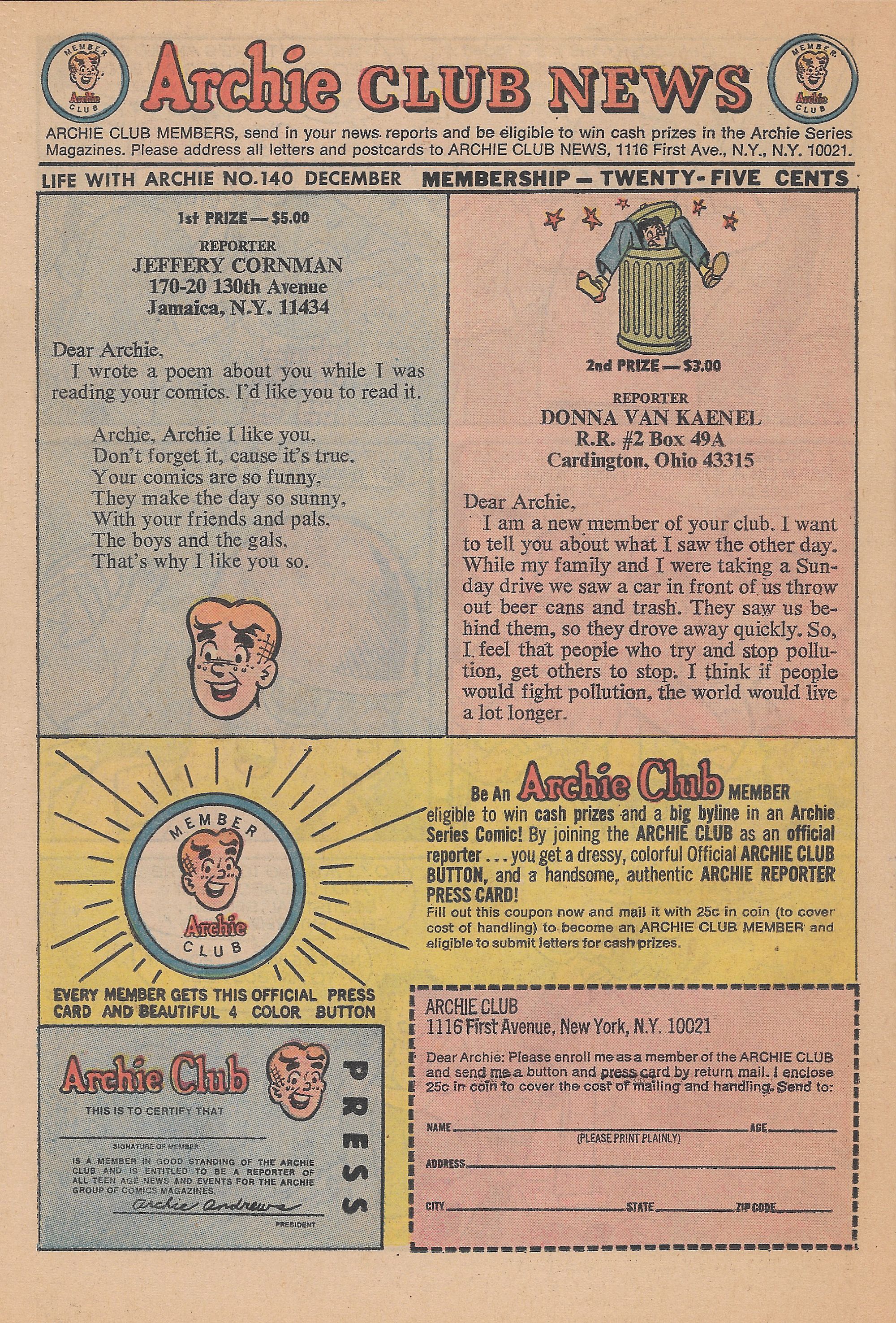 Read online Life With Archie (1958) comic -  Issue #140 - 22
