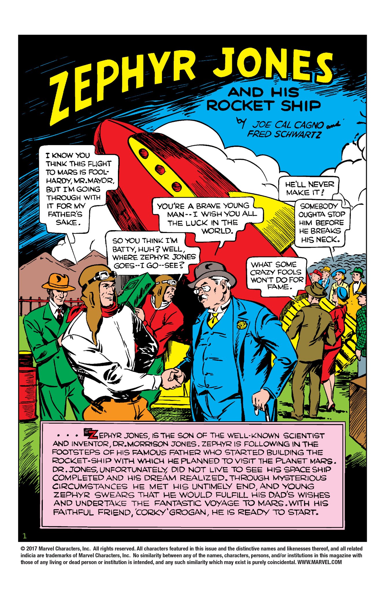 Read online Daring Mystery Comics comic -  Issue #2 - 2