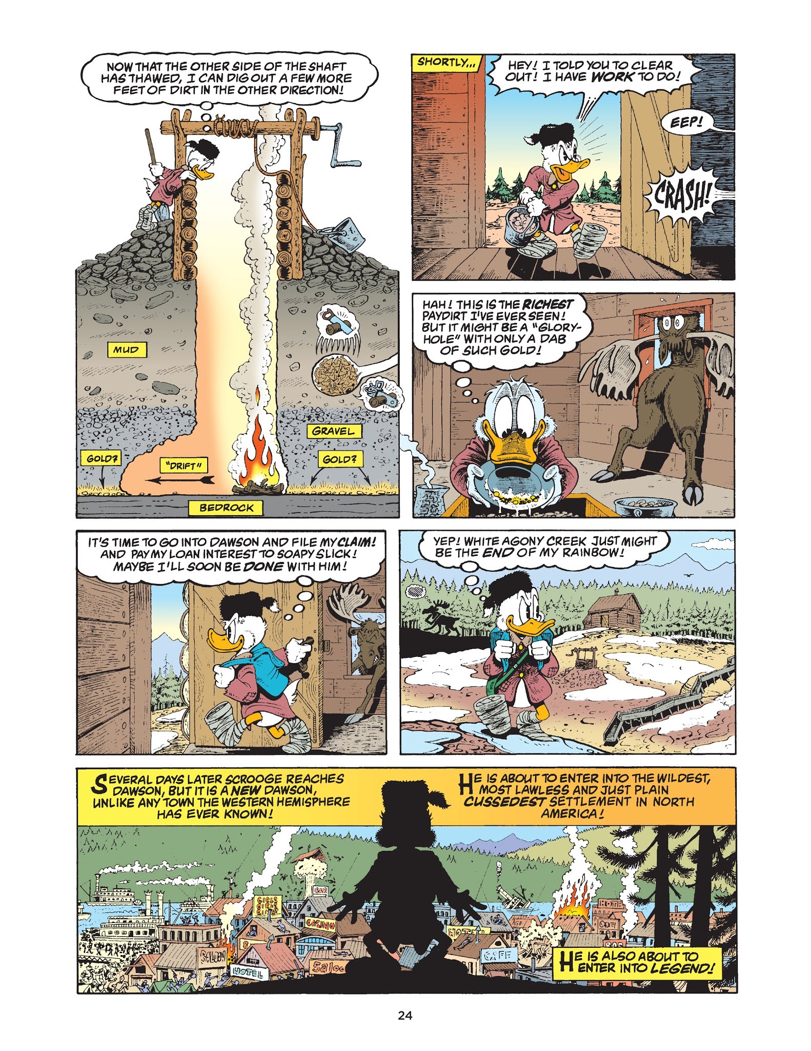 Read online Walt Disney Uncle Scrooge and Donald Duck: The Don Rosa Library comic -  Issue # TPB 5 (Part 1) - 25