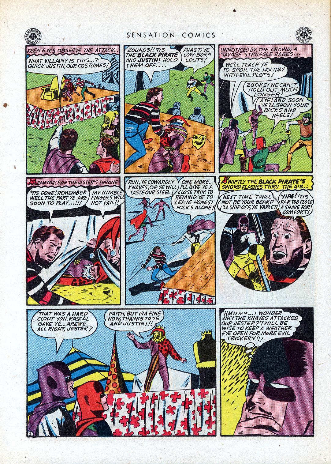 Read online Sensation (Mystery) Comics comic -  Issue #41 - 36