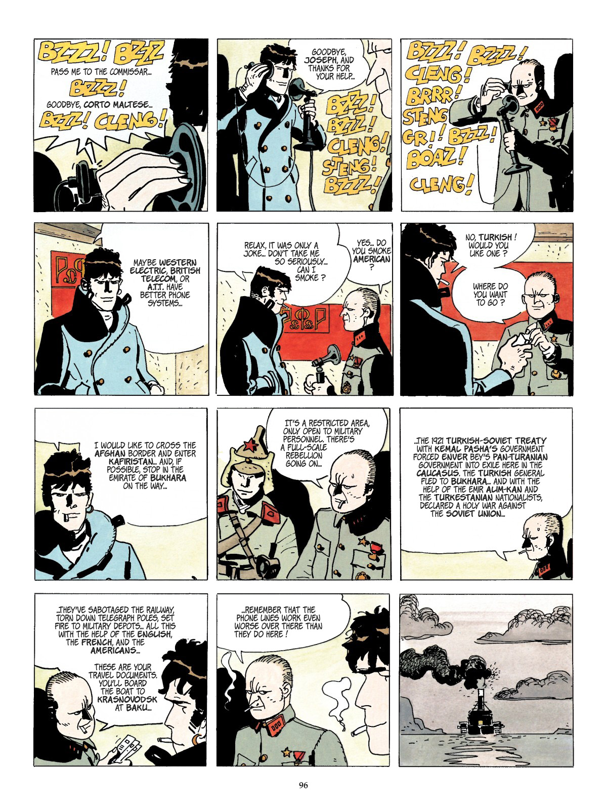 Read online Corto Maltese comic -  Issue # TPB 11 - 99