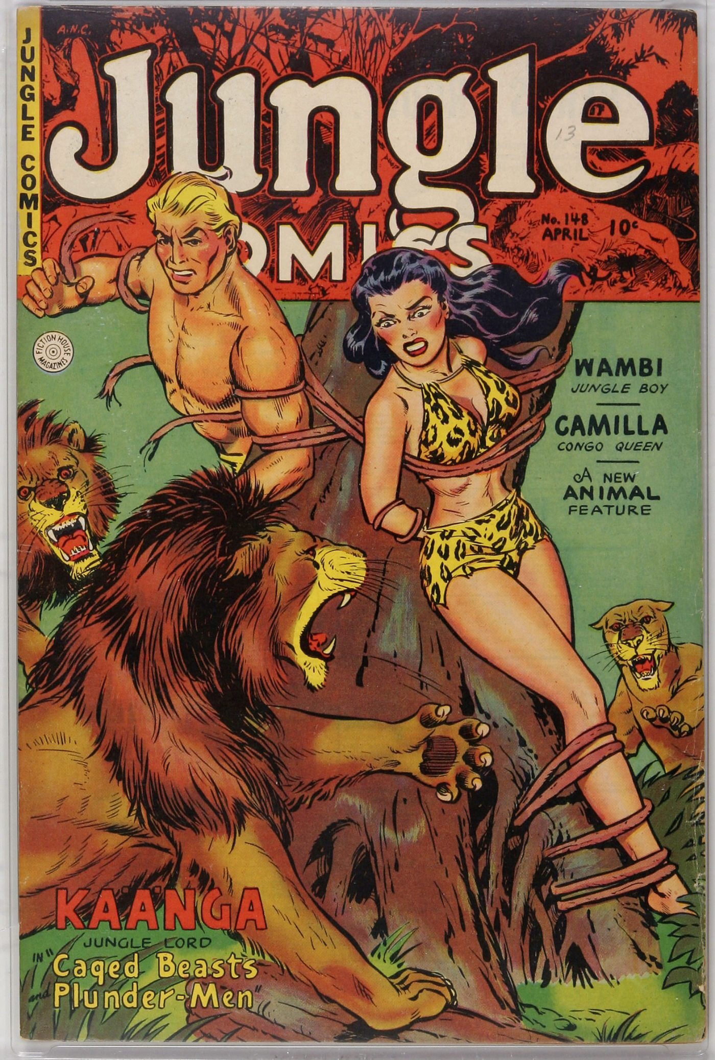 Read online Jungle Comics comic -  Issue #148 - 1