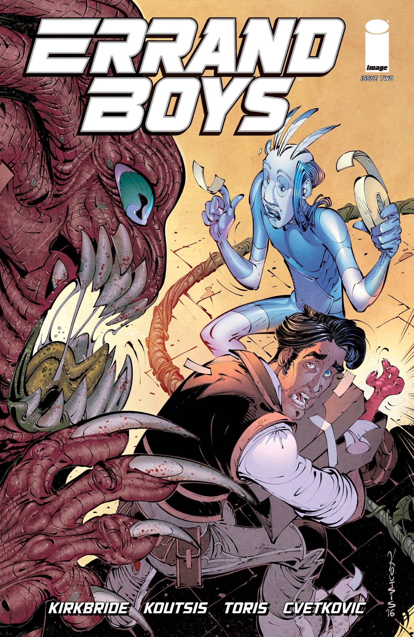 Read online Errand Boys comic -  Issue #2 - 1