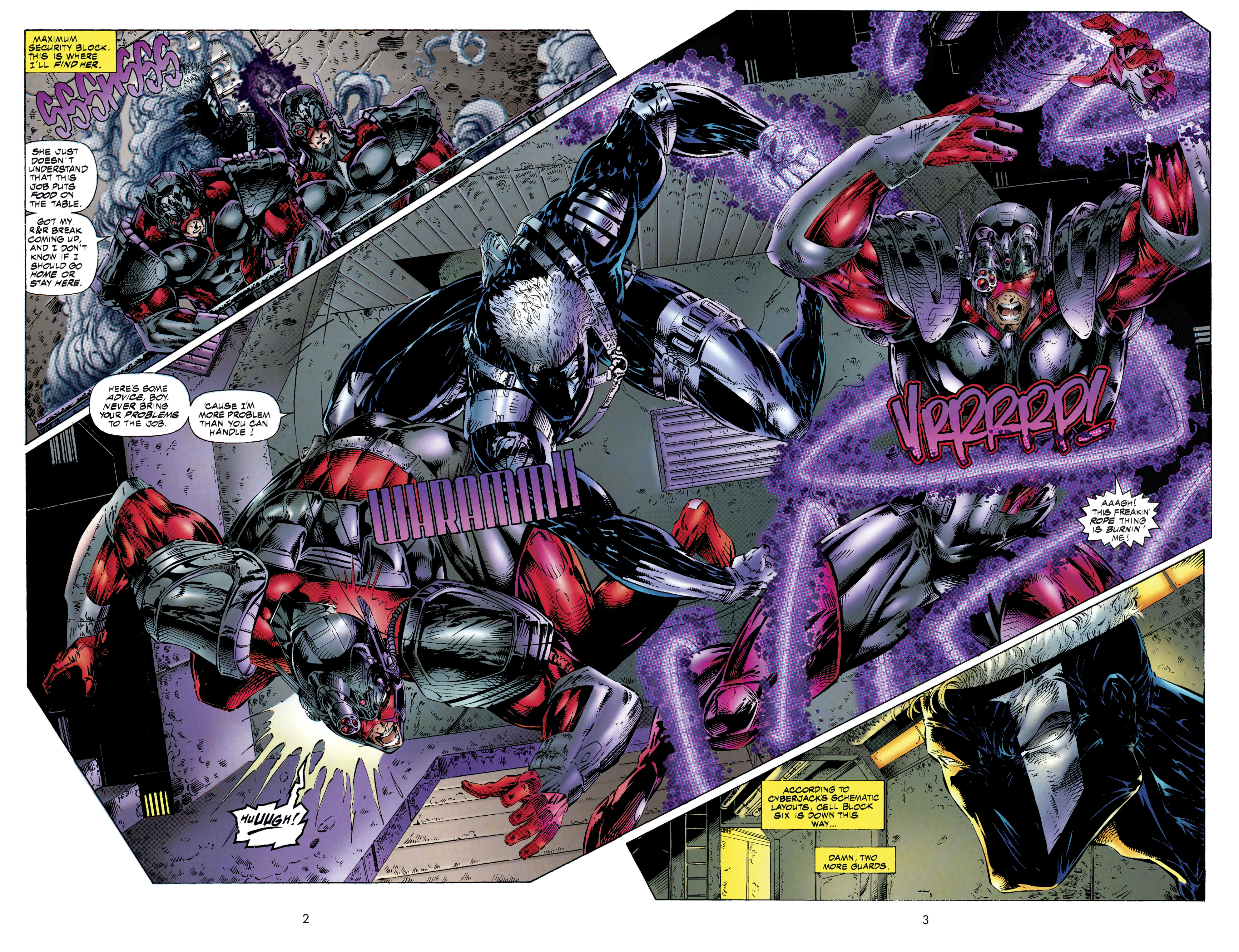 Read online Backlash comic -  Issue #1 - 4