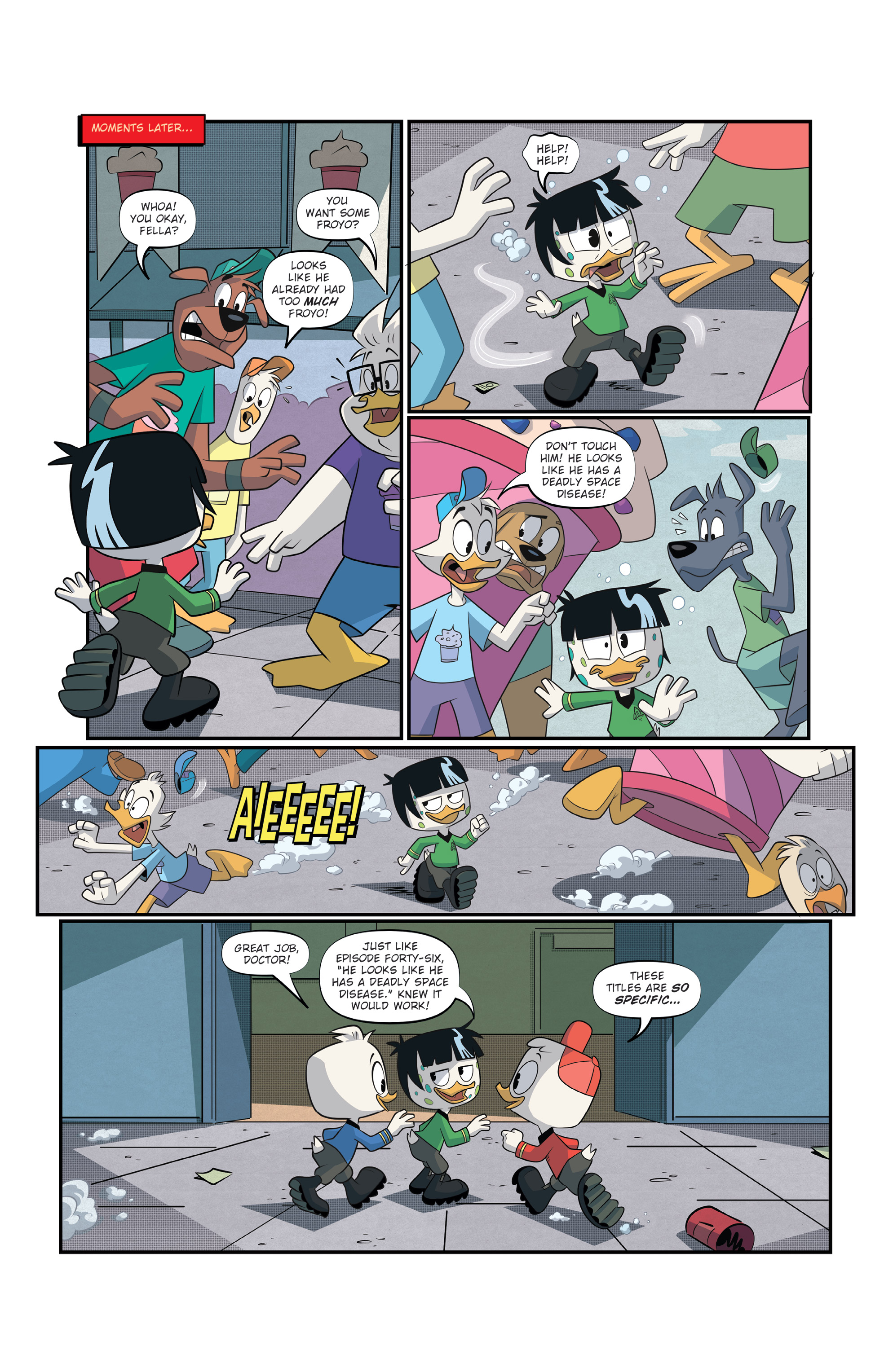 Read online DuckTales: Silence and Science comic -  Issue #3 - 20