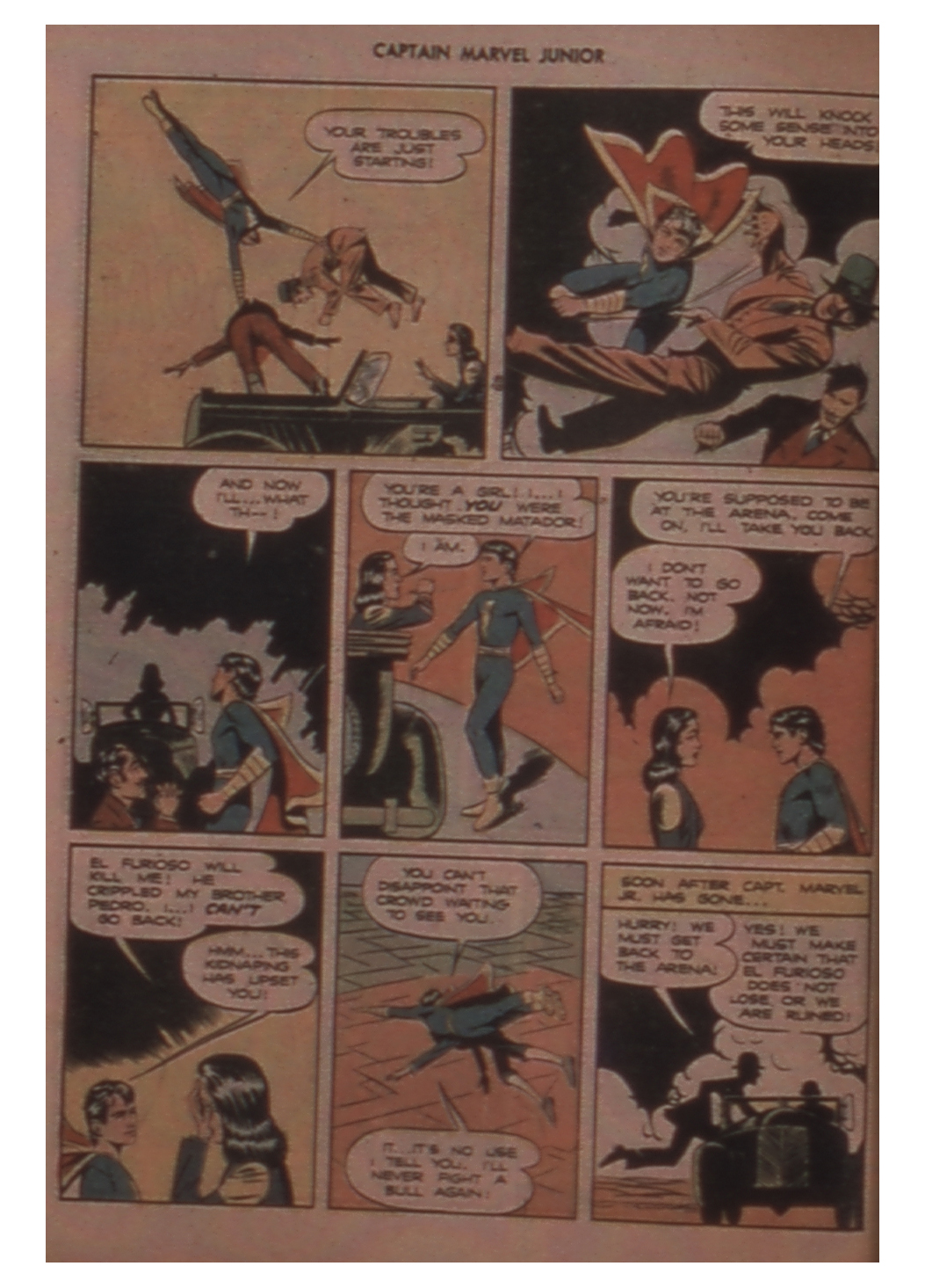 Read online Captain Marvel, Jr. comic -  Issue #24 - 16