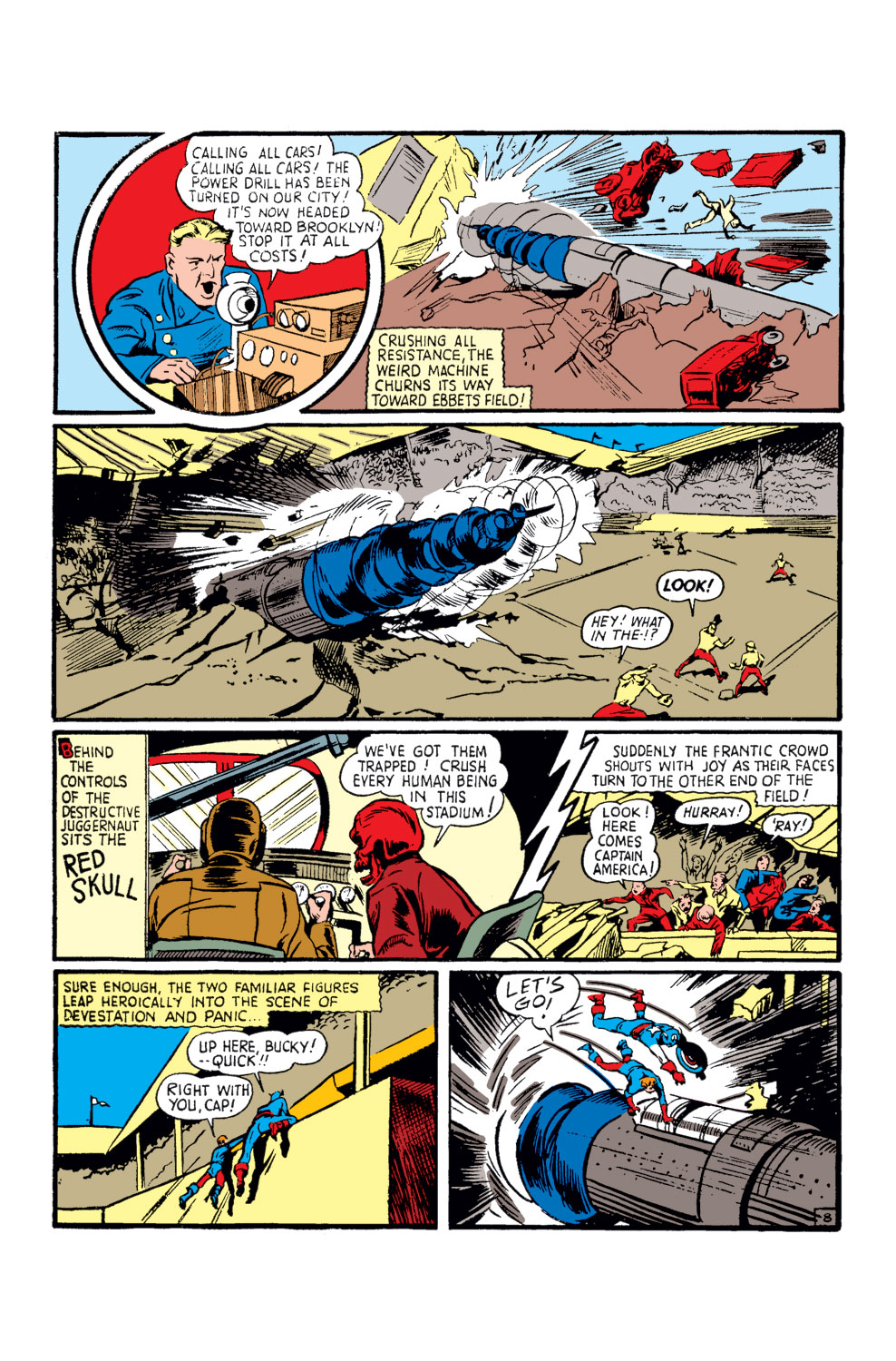 Captain America Comics 3 Page 8