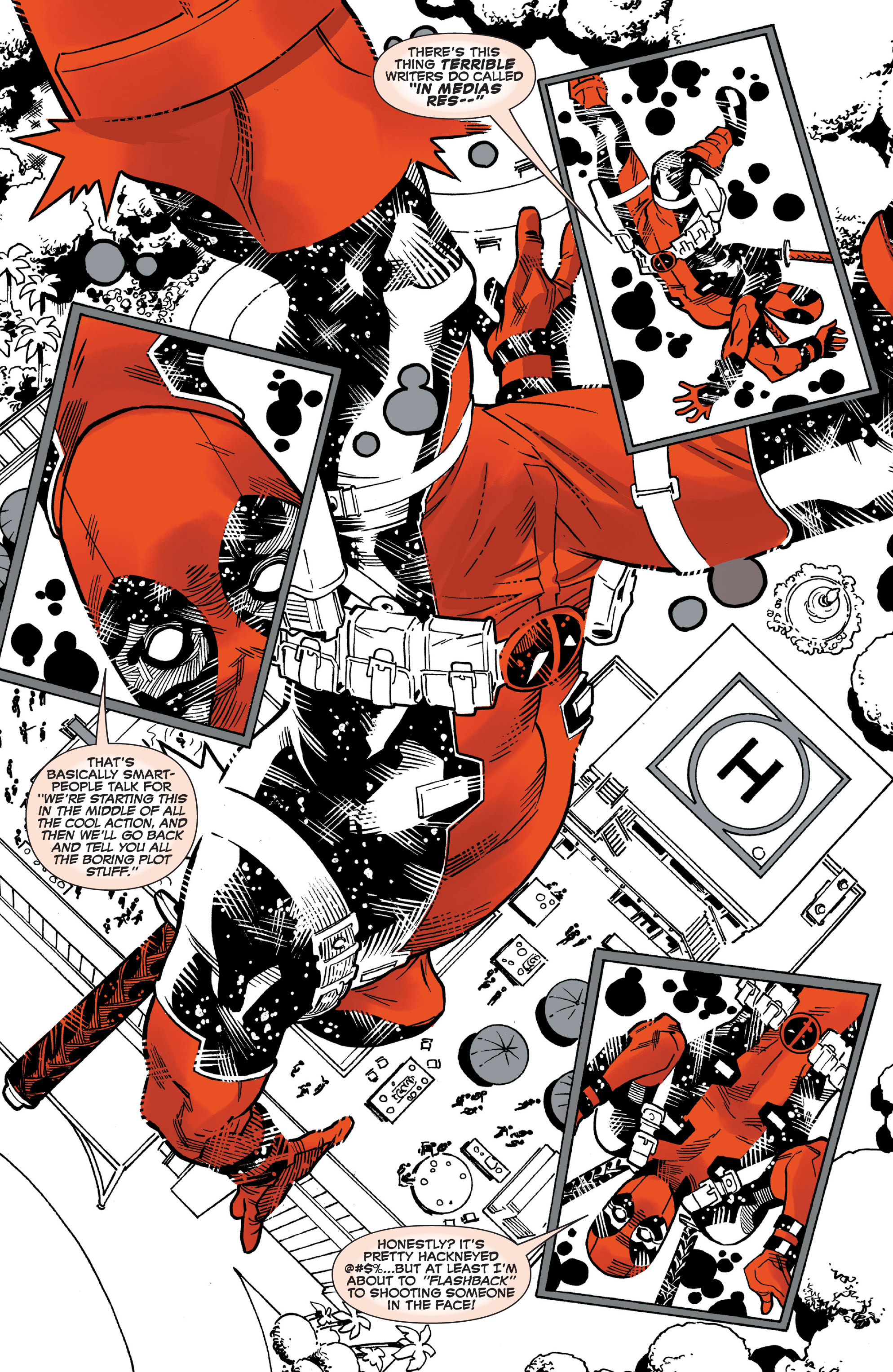 Read online Deadpool: Black, White & Blood comic -  Issue #2 - 13