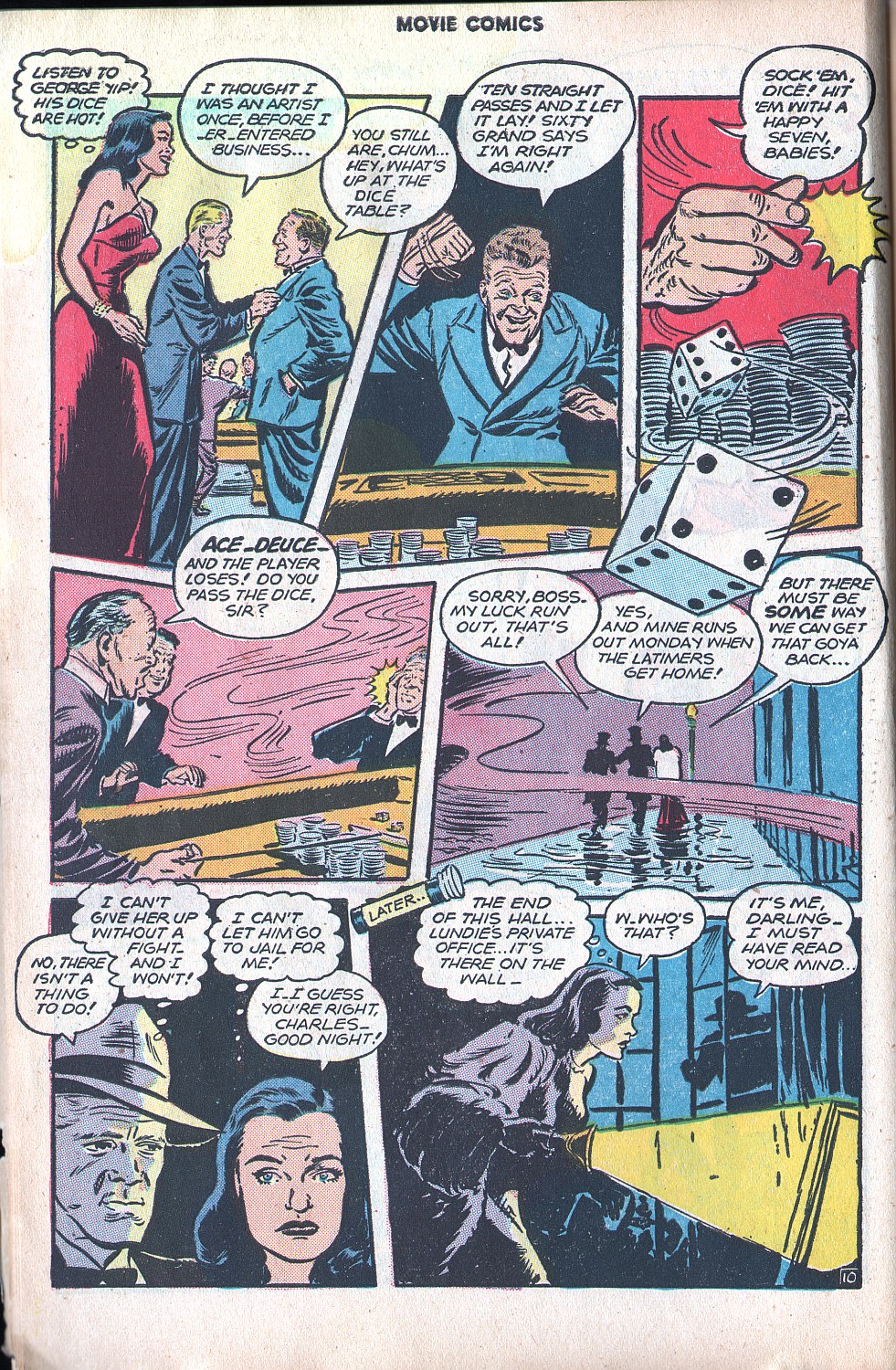 Read online Movie Comics (1946) comic -  Issue #2 - 12