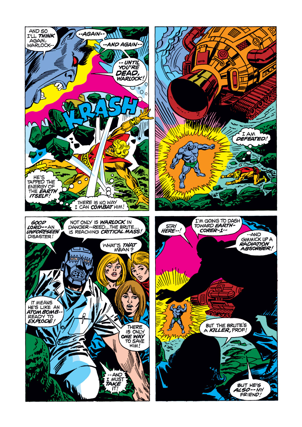 Read online Warlock (1972) comic -  Issue #7 - 15