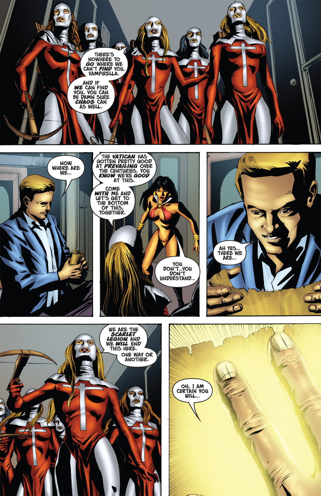 Read online Vampirella and the Scarlet Legion comic -  Issue # TPB - 74