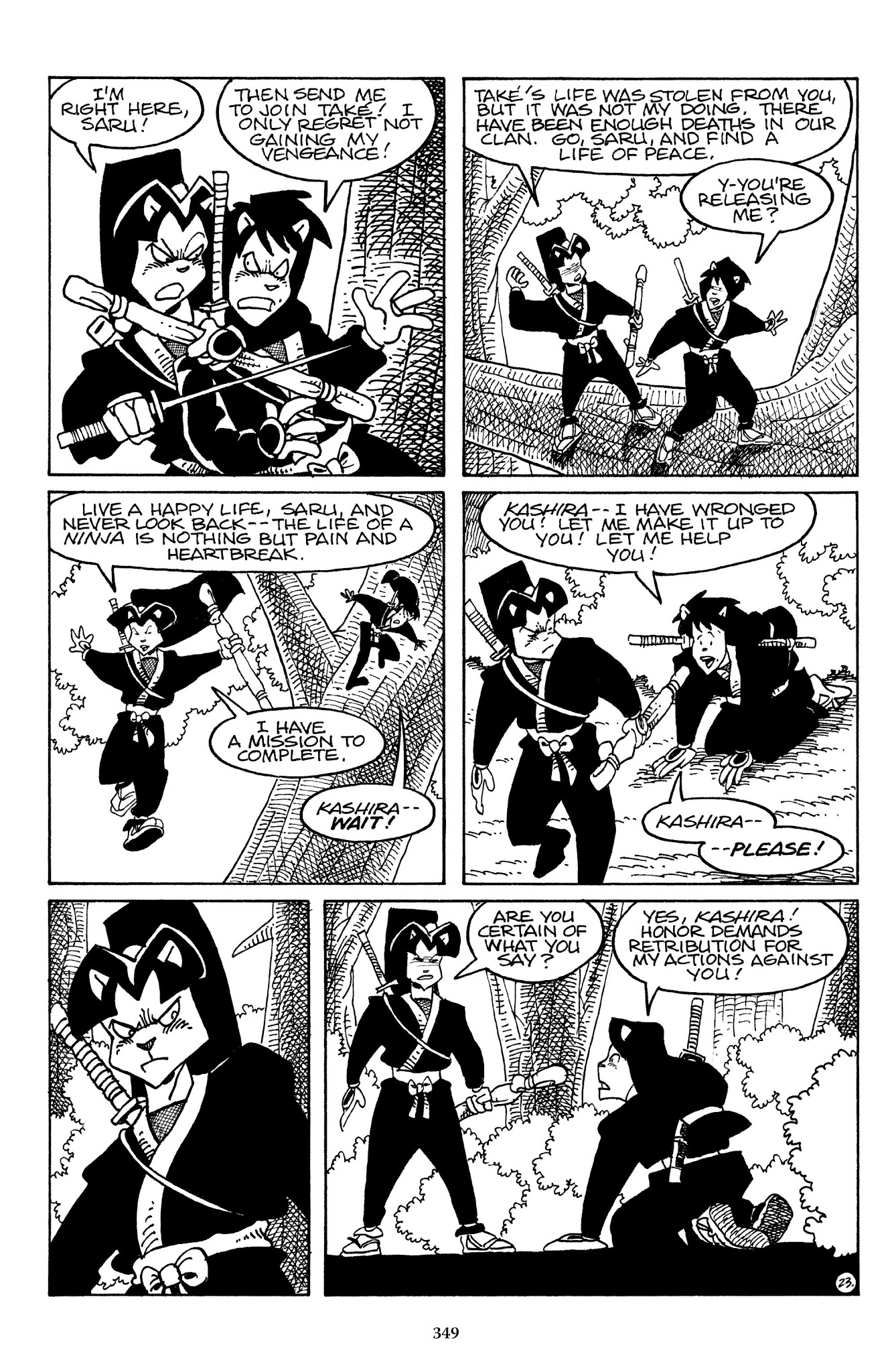 Read online The Usagi Yojimbo Saga comic -  Issue # TPB 3 - 345