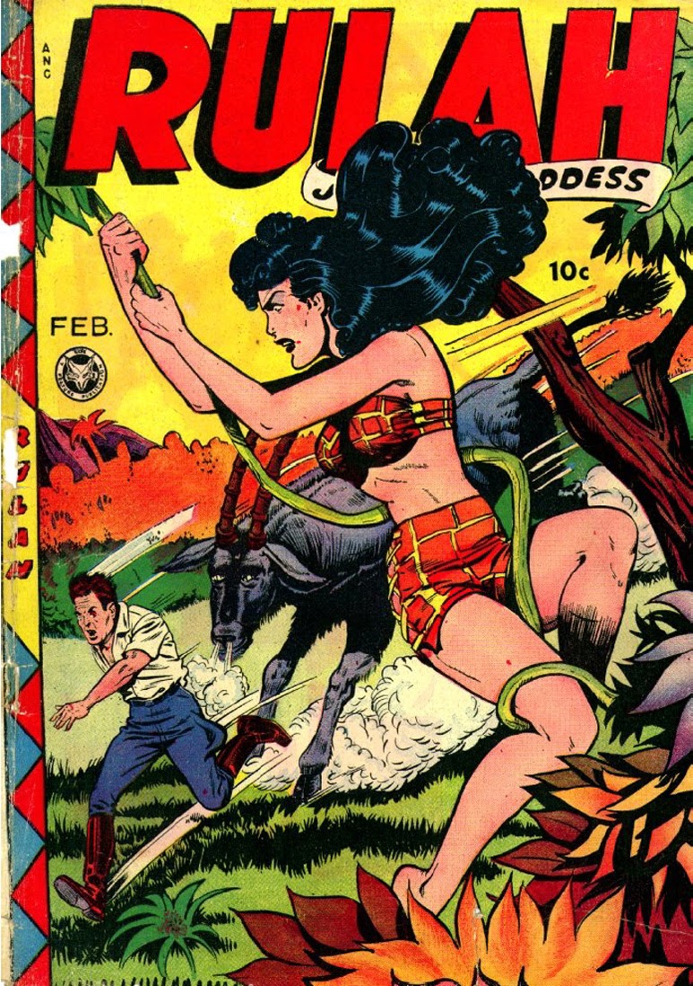 Read online Rulah - Jungle Goddess comic -  Issue #23 - 1