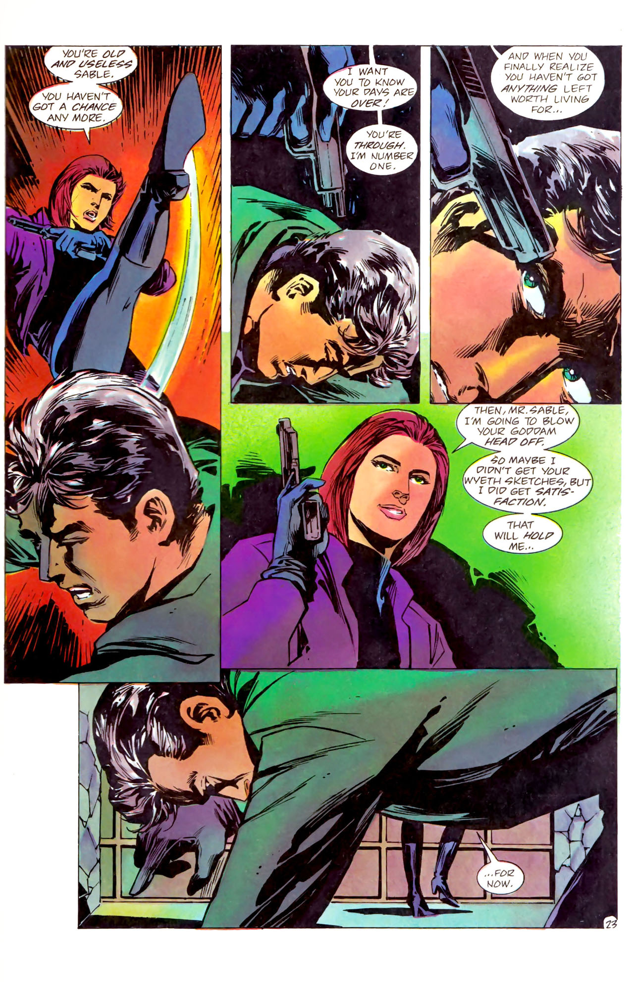 Read online Sable comic -  Issue #19 - 23