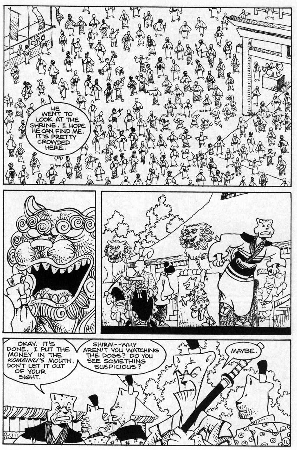 Read online Usagi Yojimbo (1996) comic -  Issue #63 - 13