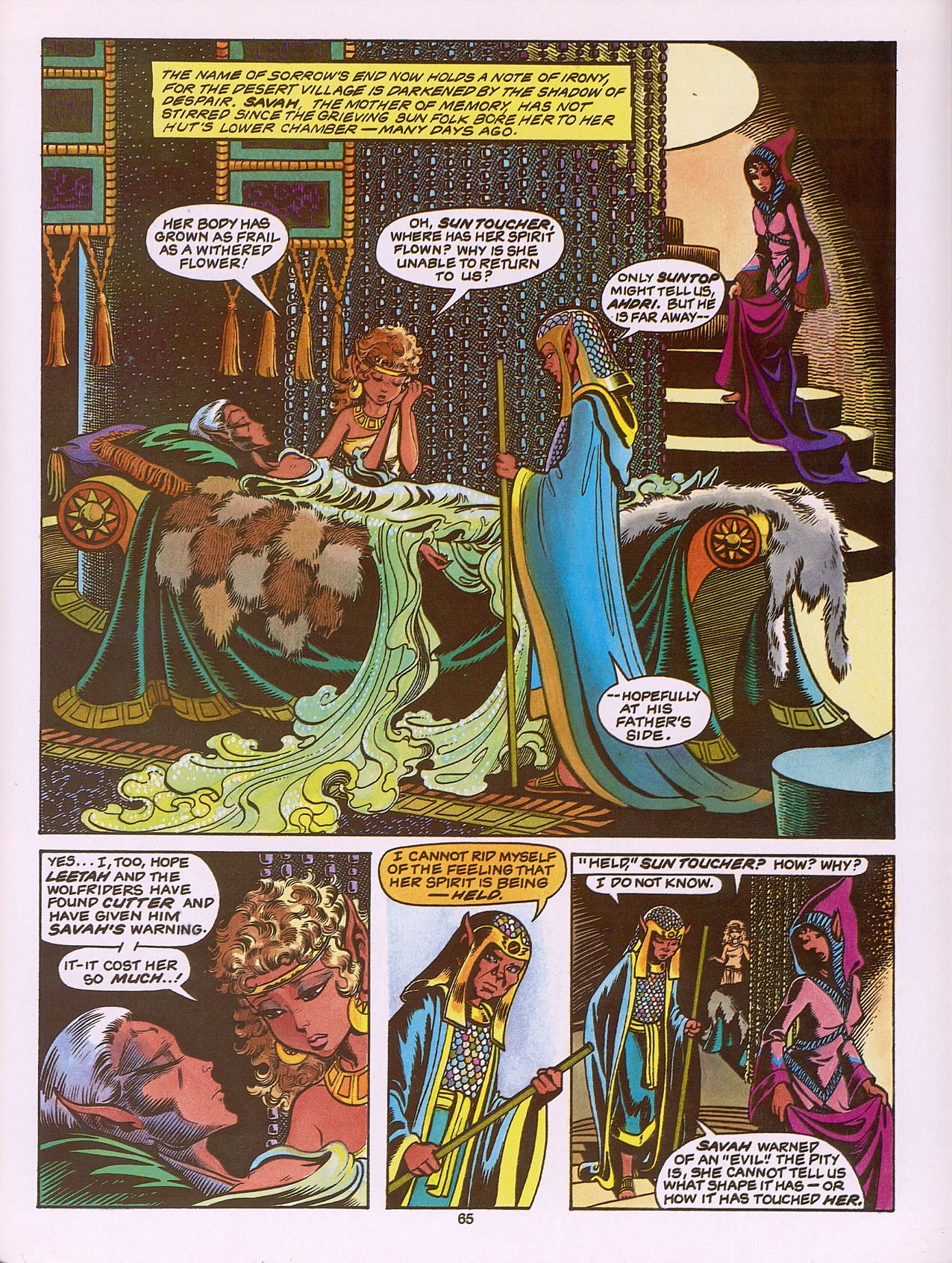 Read online ElfQuest (Starblaze Edition) comic -  Issue # TPB 3 - 71
