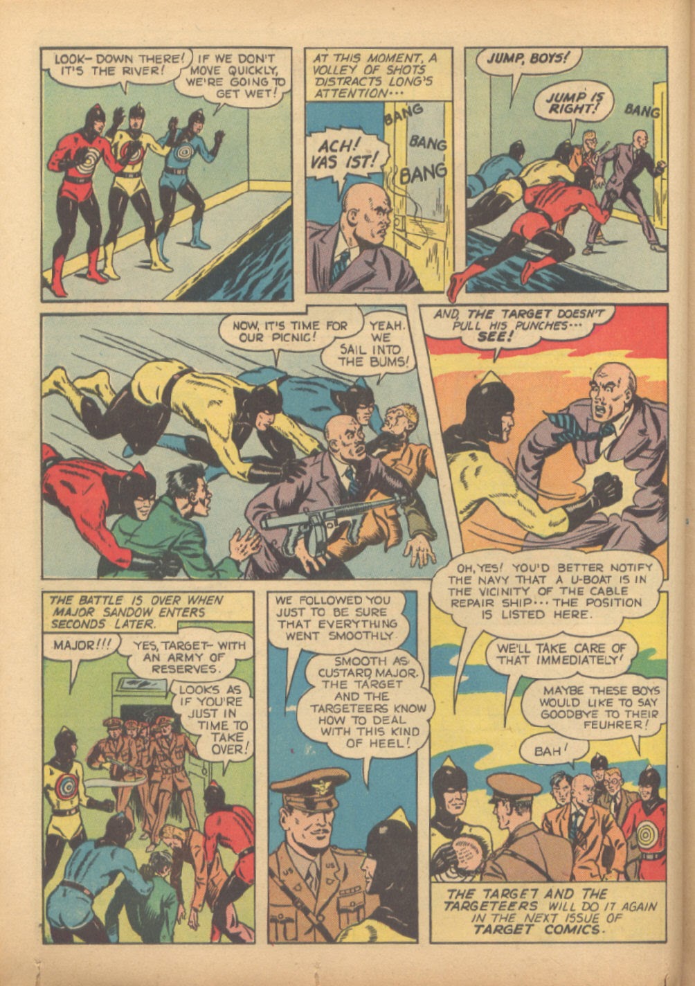 Read online Target Comics comic -  Issue #42 - 44