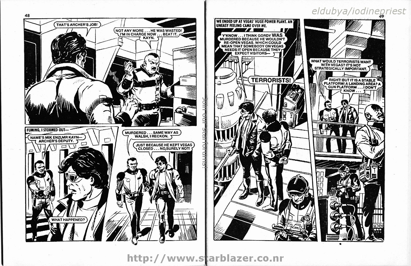 Read online Starblazer comic -  Issue #173 - 26