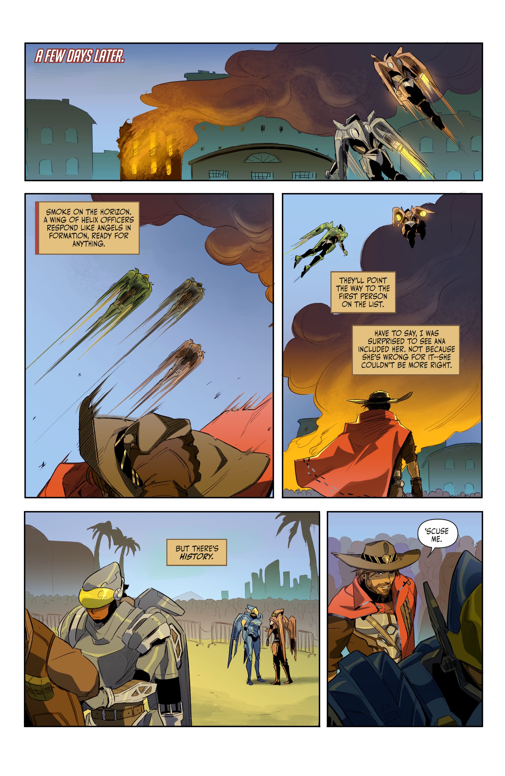 Read online Overwatch: New Blood comic -  Issue #1 - 20