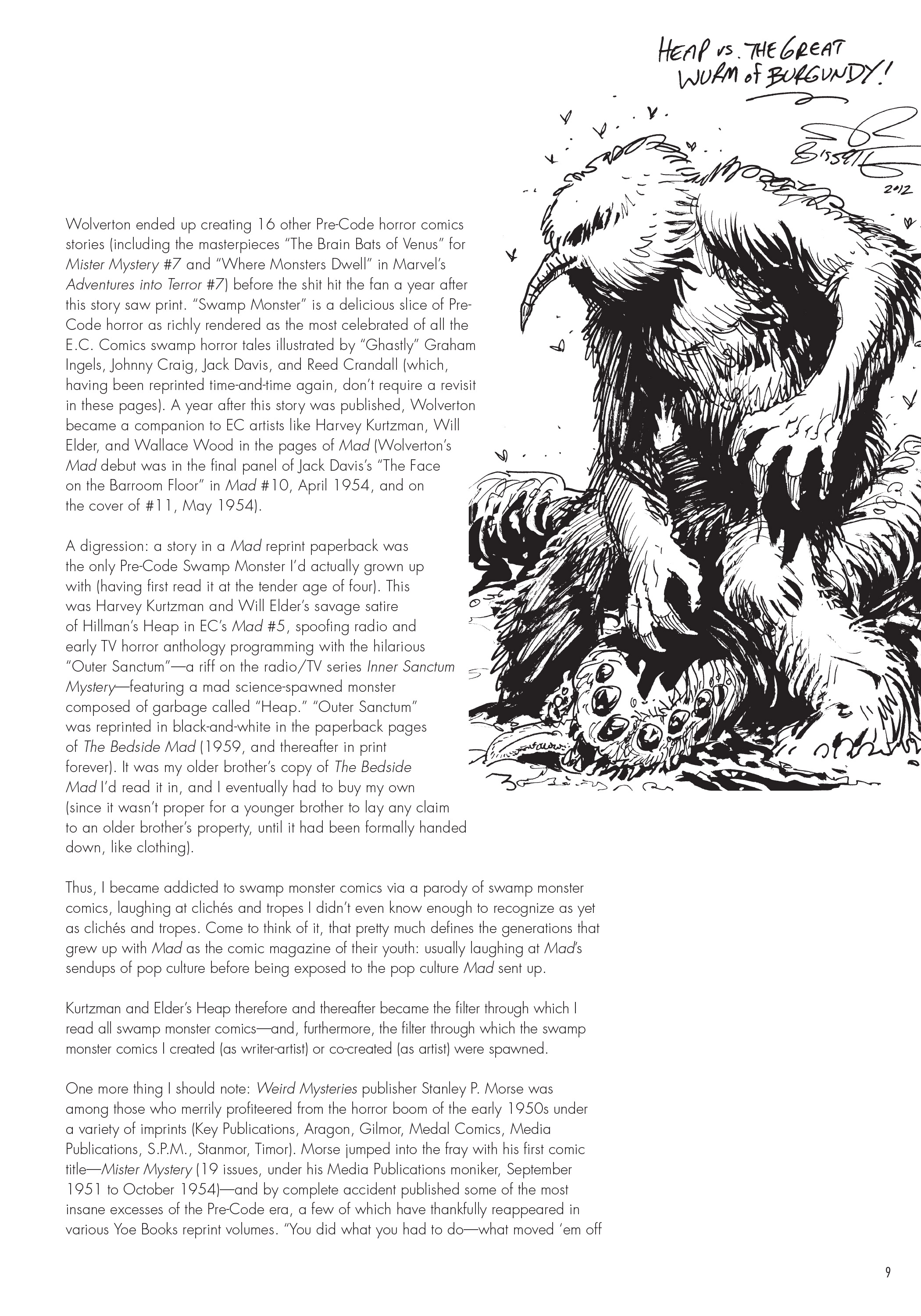 Read online Classic Monsters of Pre-Code Horror Comics: Swamp Monsters comic -  Issue # TPB - 10