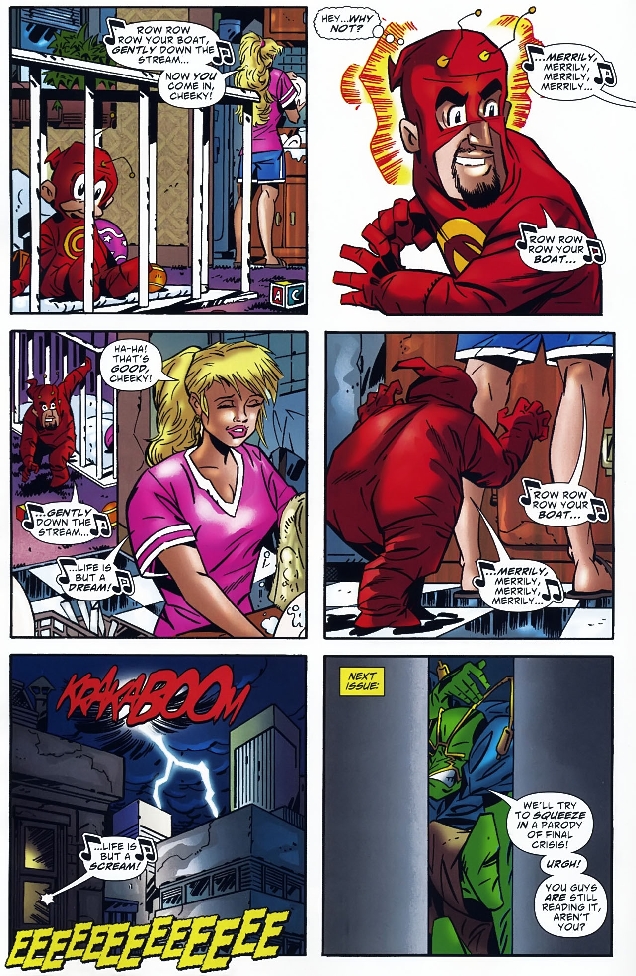 Read online Ambush Bug: Year None comic -  Issue #5 - 23