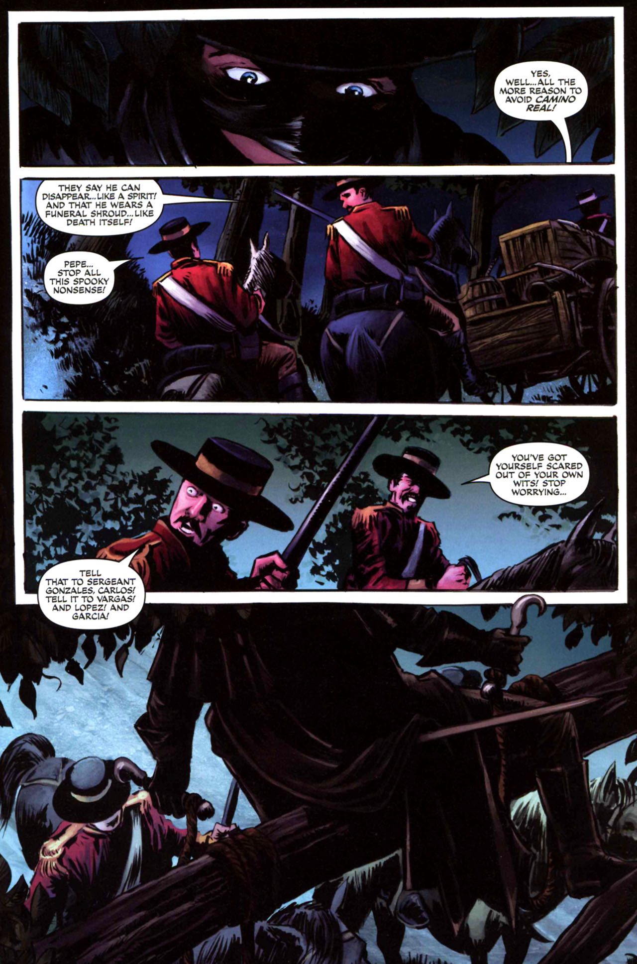 Read online Zorro (2008) comic -  Issue #4 - 4