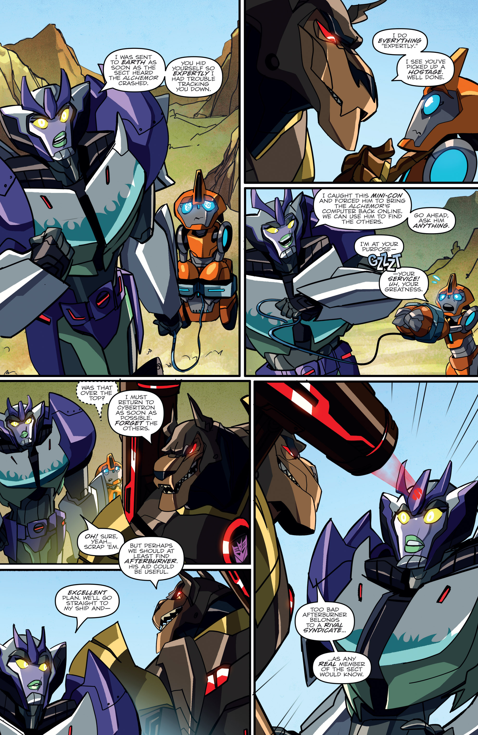 Read online Transformers: Robots In Disguise (2015) comic -  Issue #2 - 17