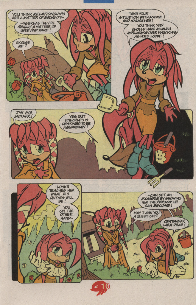 Read online Knuckles the Echidna comic -  Issue #16 - 15