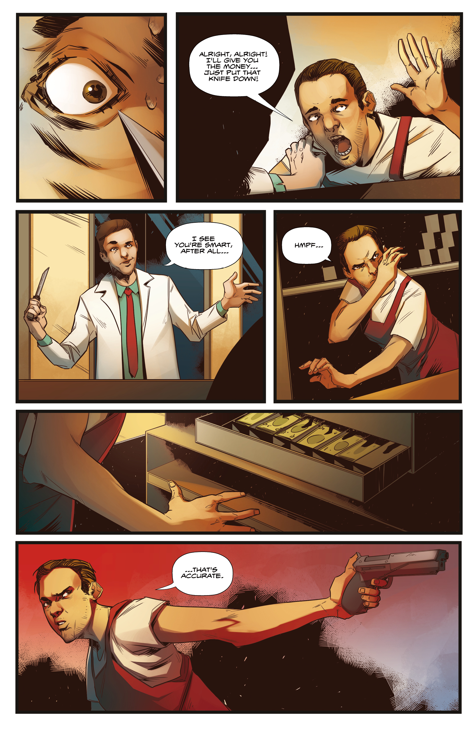 Read online Hotline Miami 2: Wrong Number comic -  Issue #3 - 6
