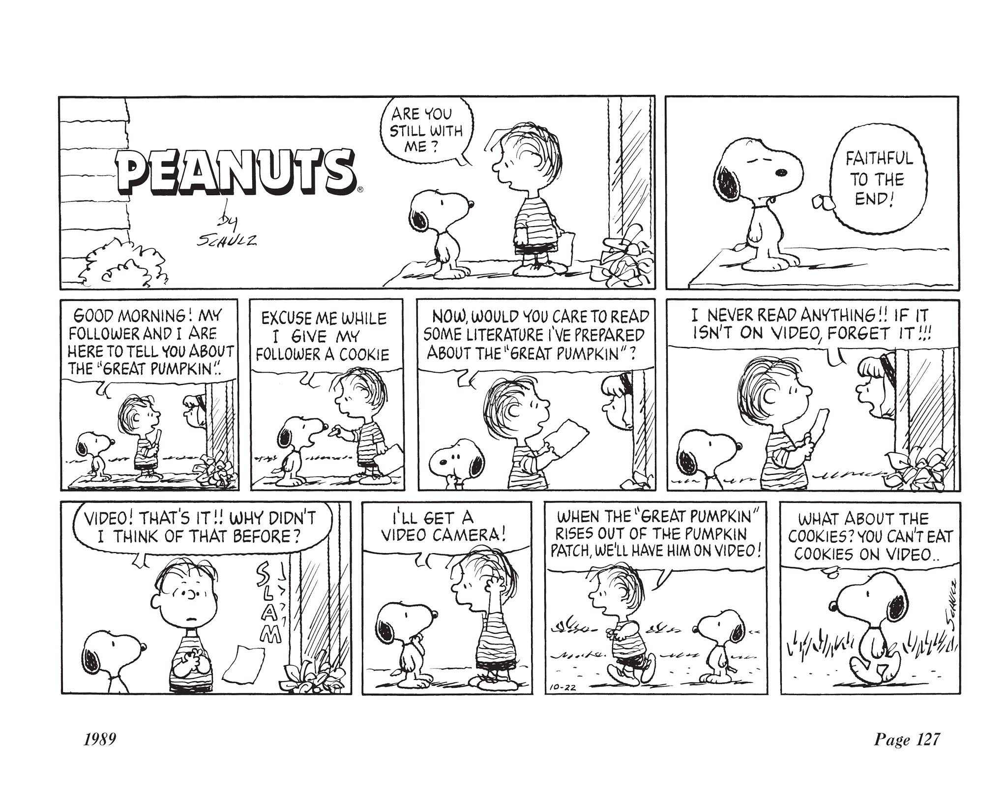 Read online The Complete Peanuts comic -  Issue # TPB 20 - 142
