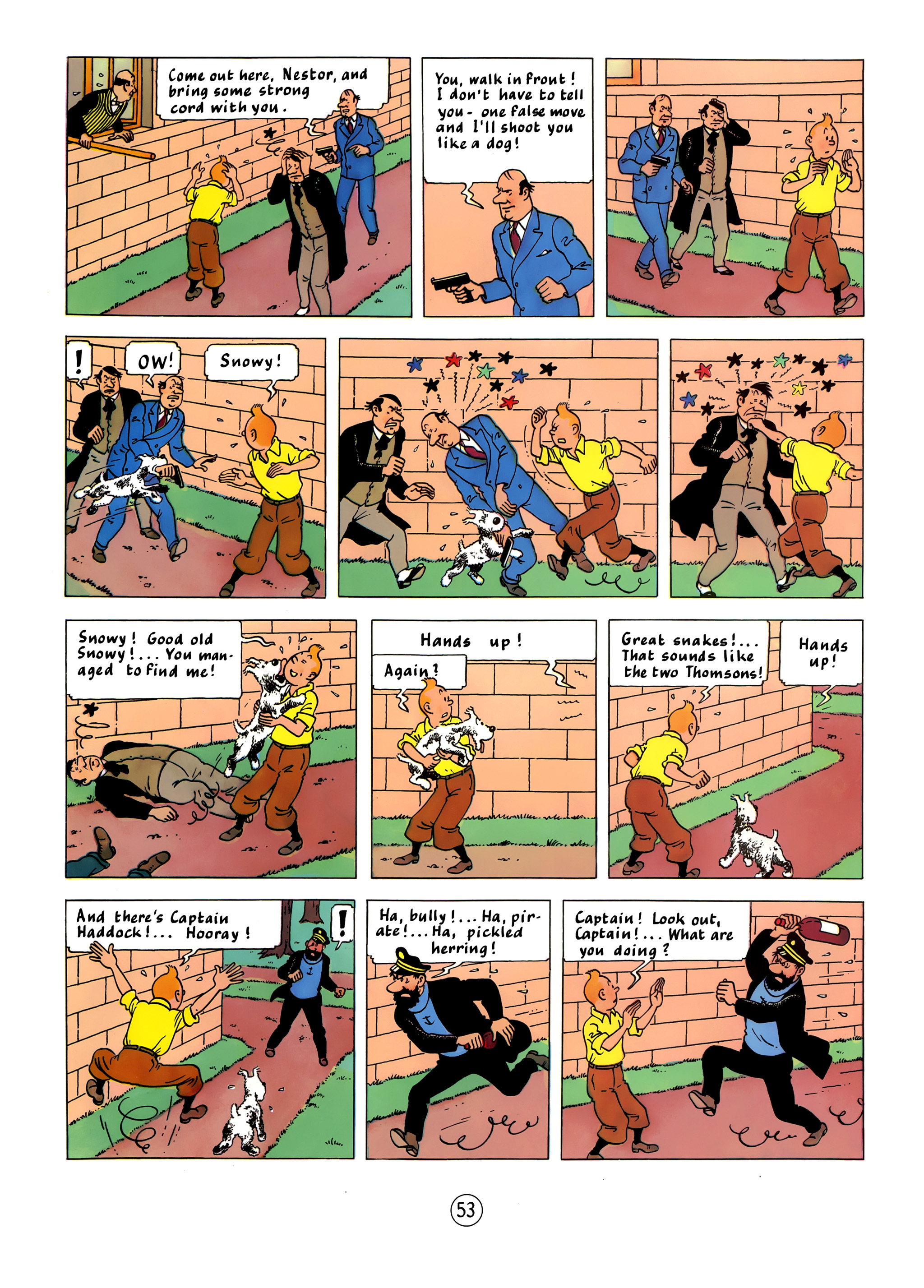 Read online The Adventures of Tintin comic -  Issue #11 - 56
