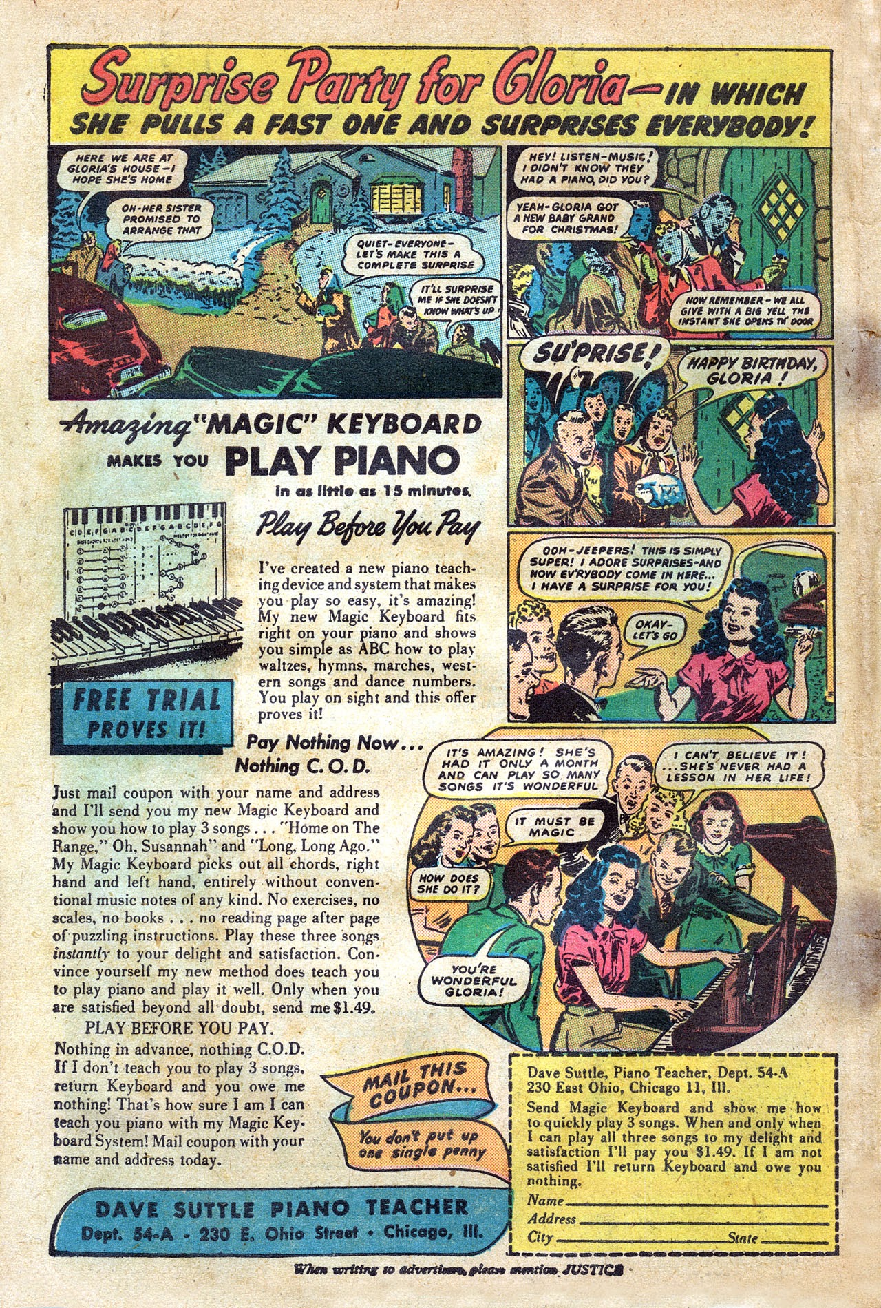 Read online Justice Comics (1947) comic -  Issue #2 - 50